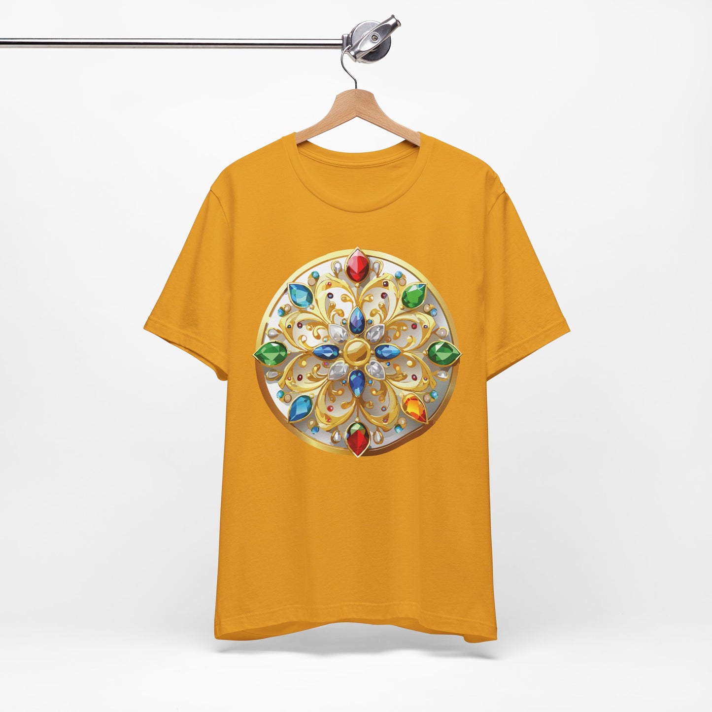 Medallion Shirt, Shirt with Medallion, Tee Shirt with Medal