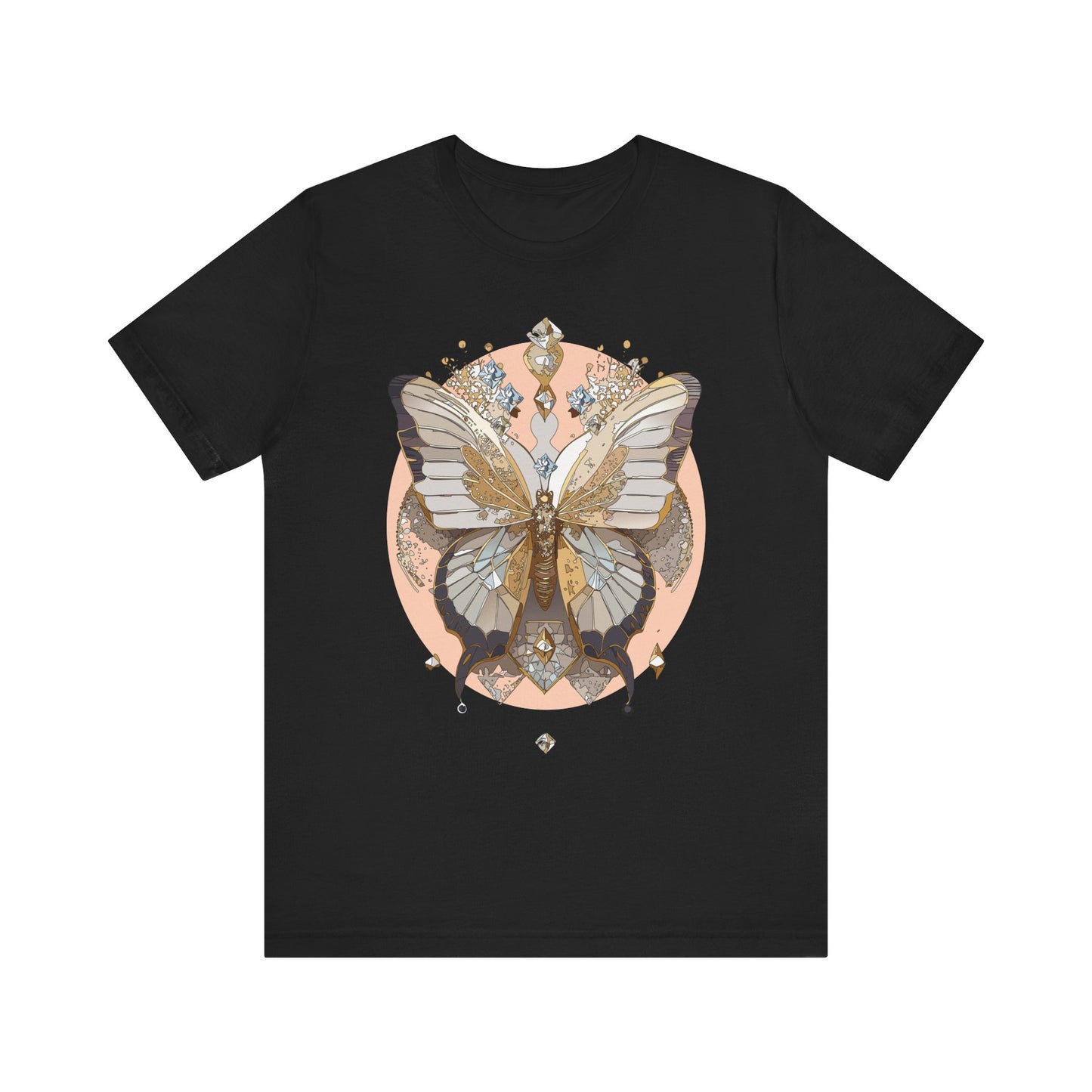 Butterfly Shirt, Shirt with Butterfly, Tee Shirt with Antique Butterfly