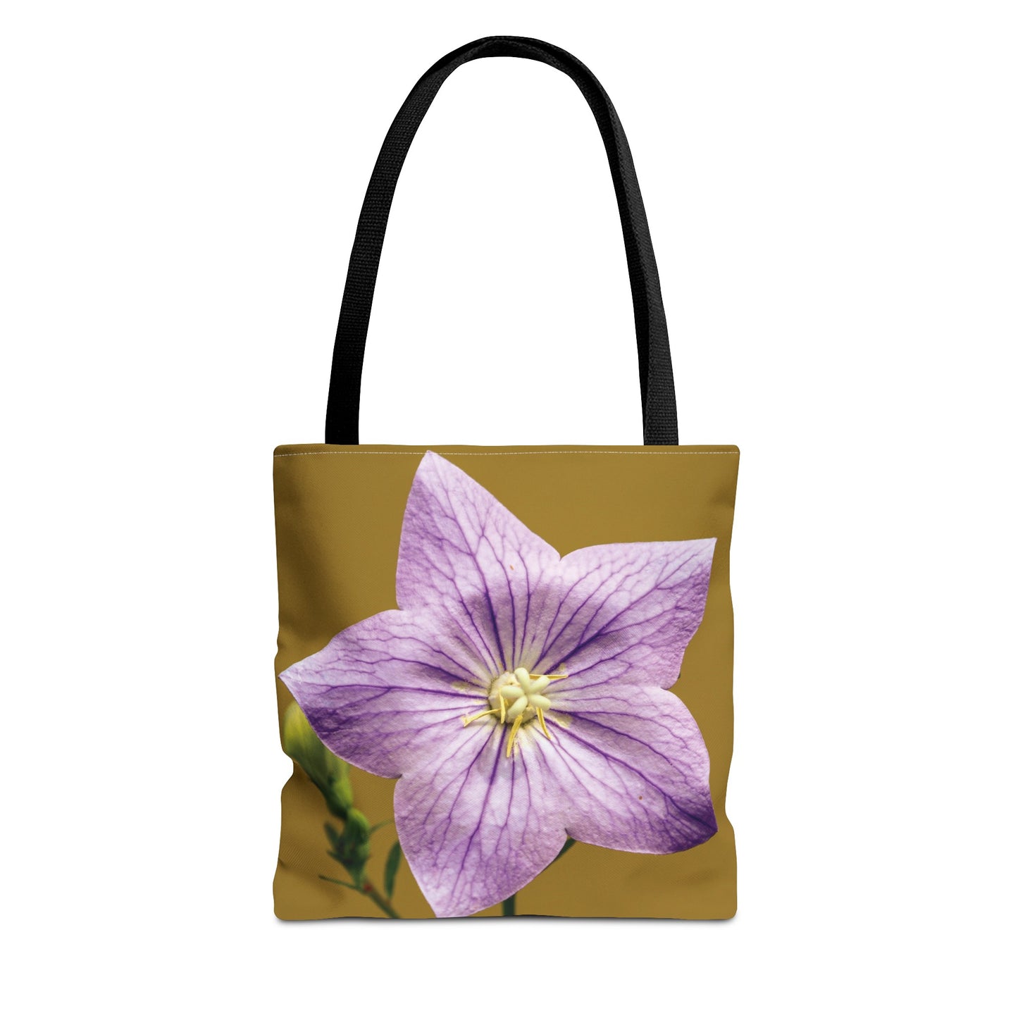 Canvas Bag with Floral Prints