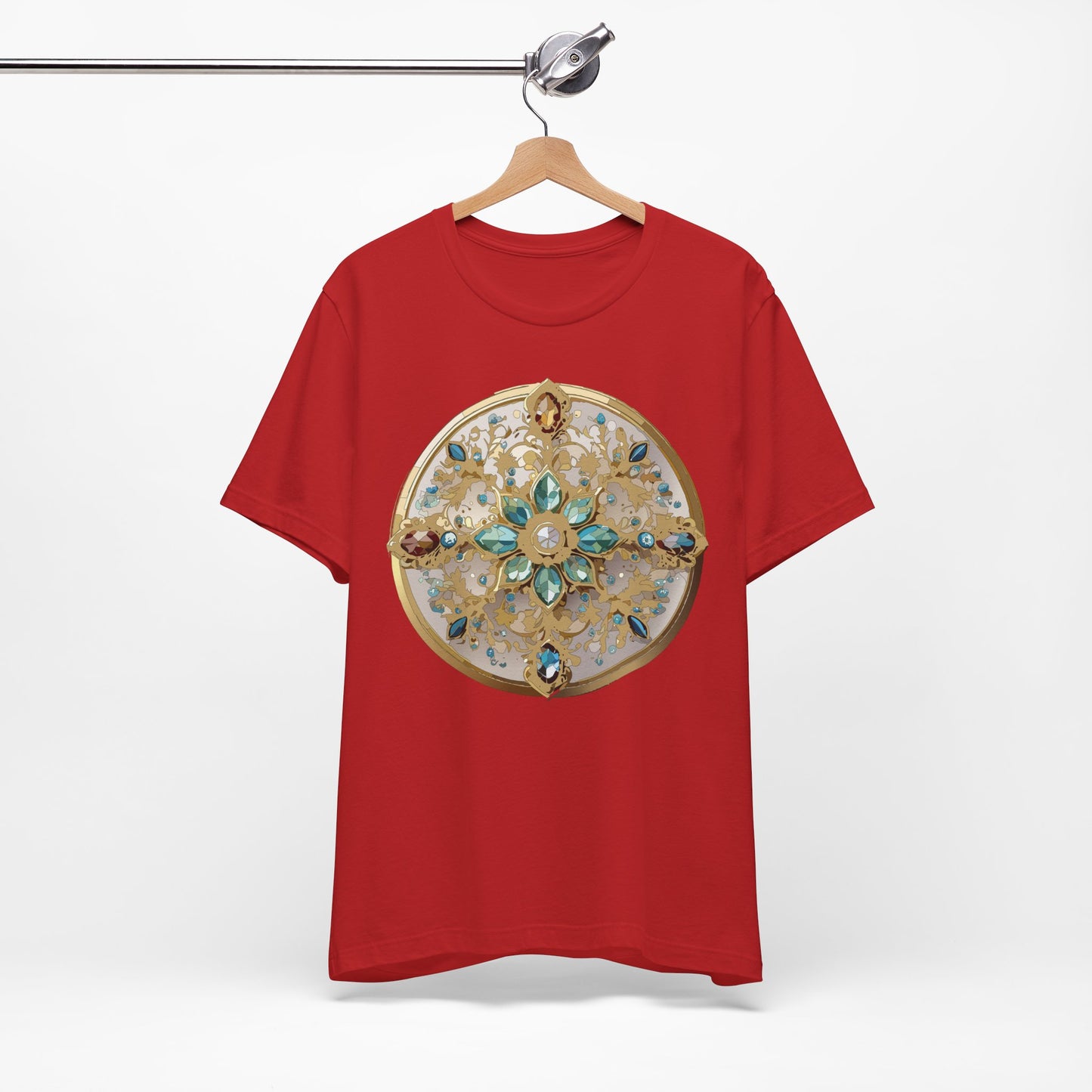 Medallion Shirt, Shirt with Medallion, Tee Shirt with Medal