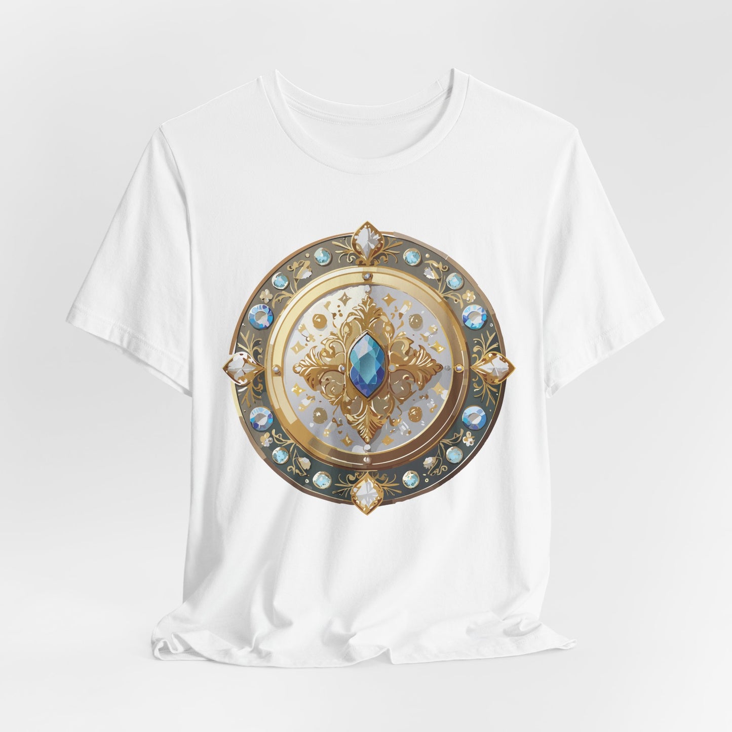 Medallion Shirt, Shirt with Medallion, Tee Shirt with Medal
