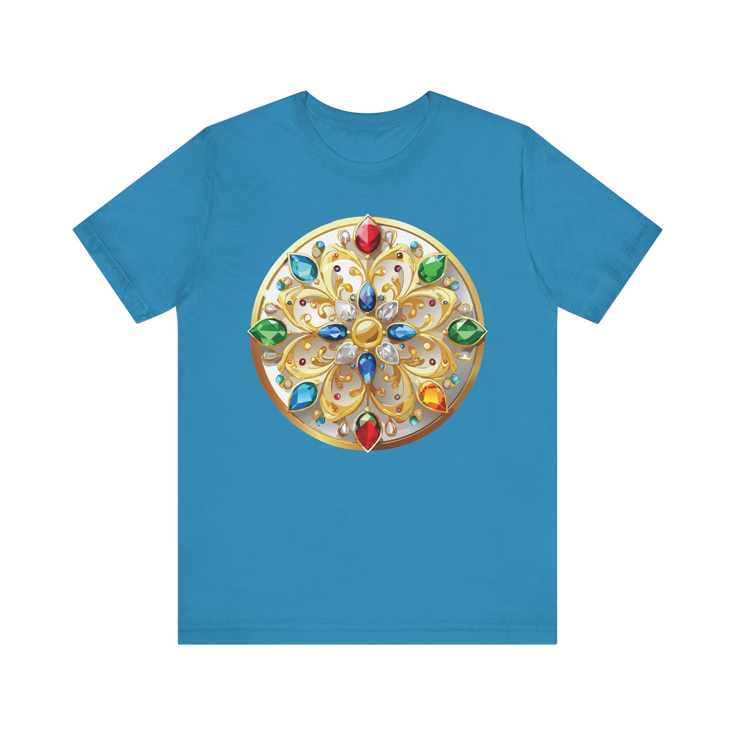 Medallion Shirt, Shirt with Medallion, Tee Shirt with Medal