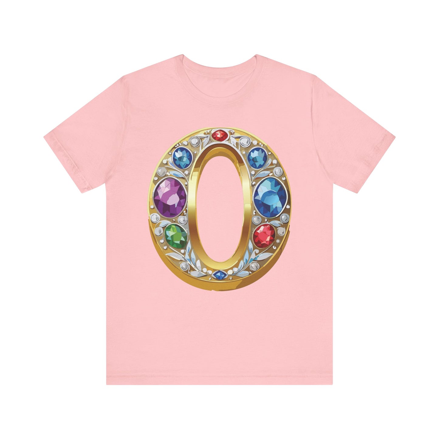 Letter Shirt, Shirt with Letters, Tee Shirt with Gold Letter, Shirt with Antique Letters