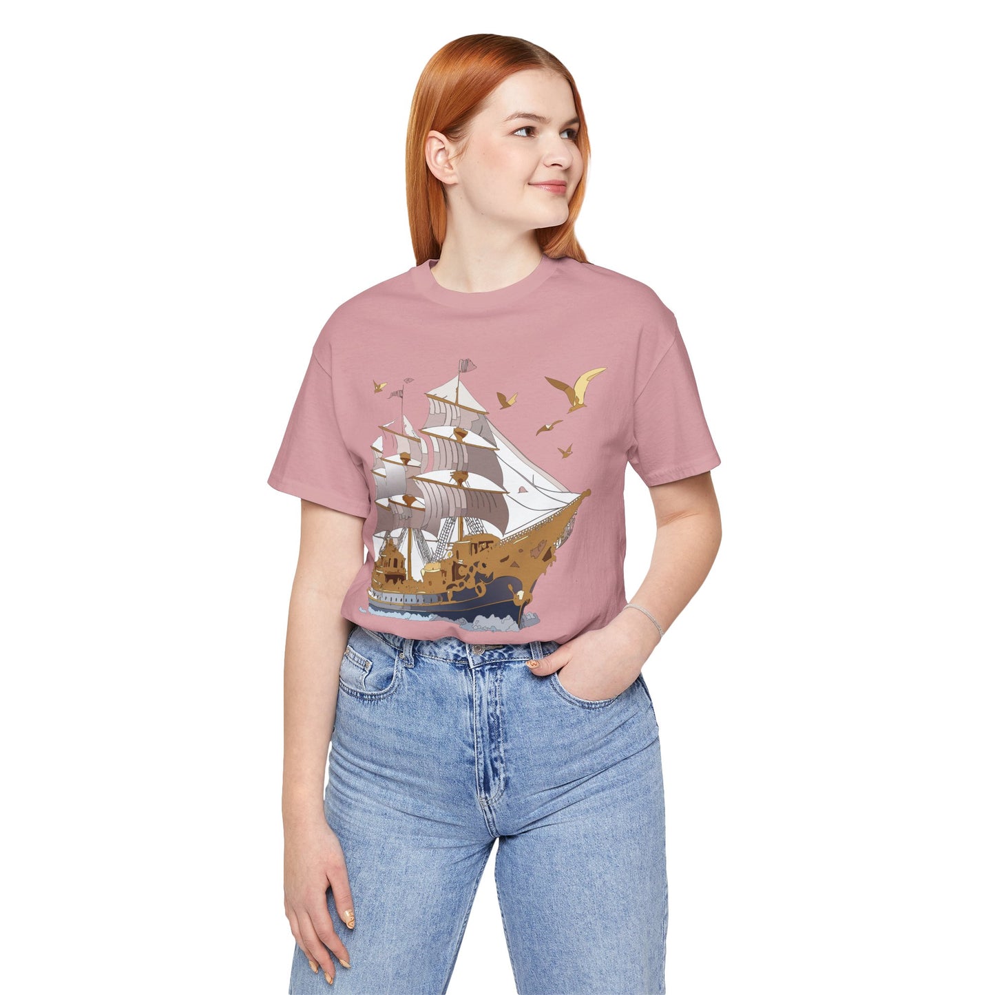 Ship Shirt, Shirt with Ship, Tee shirt with Ship
