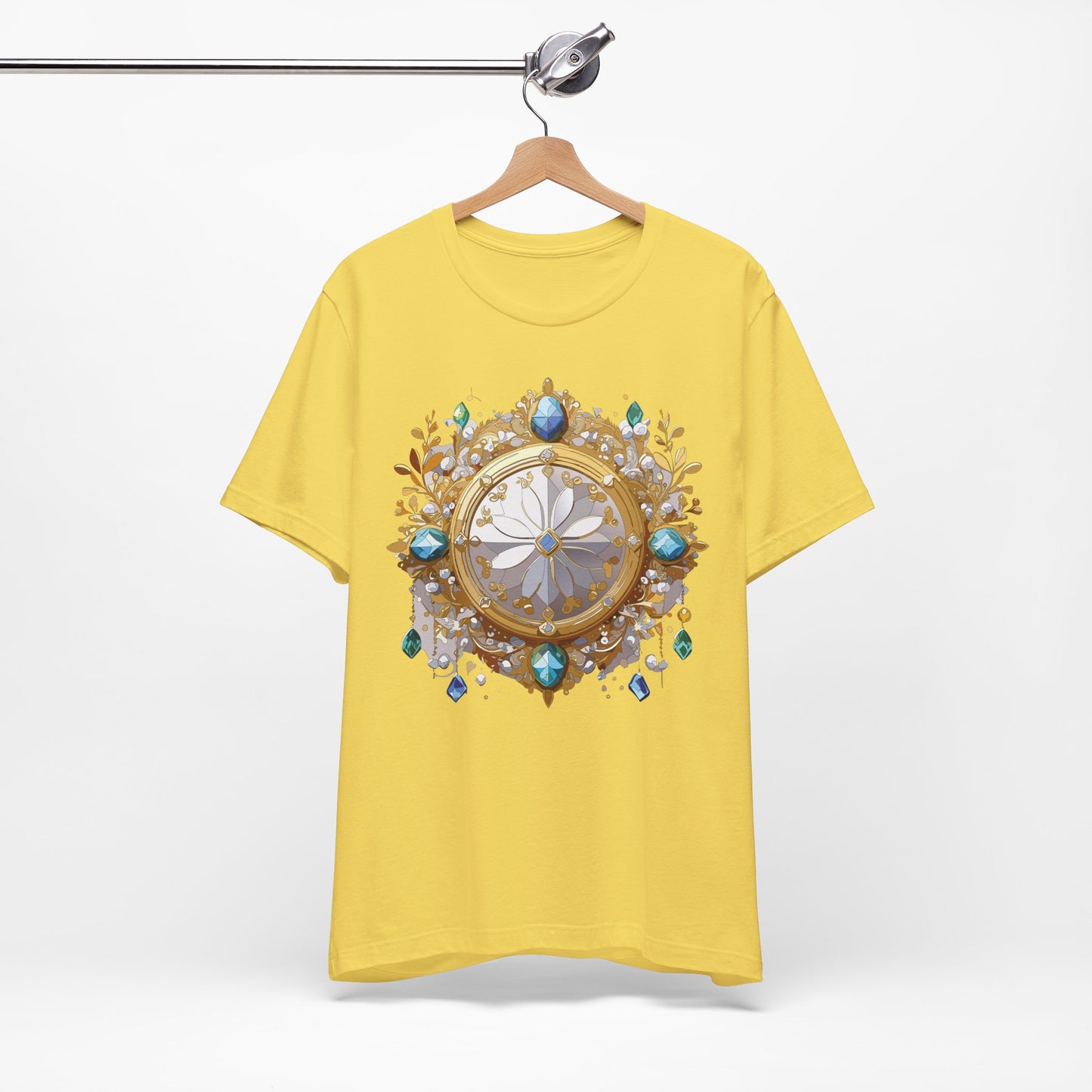 Medallion Shirt, Shirt with Medallion, Tee Shirt with Medal