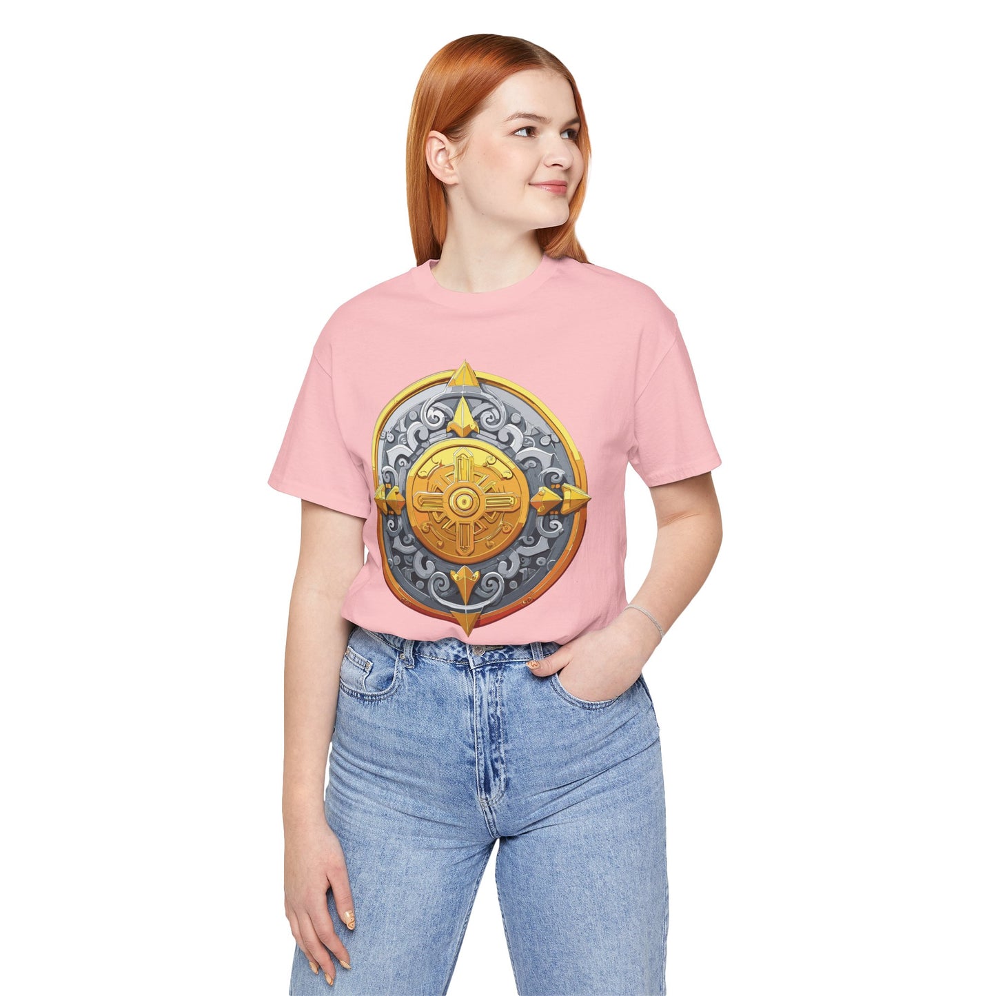 Coin Shirt, Shirt with Coin, Tee Shirt with Gold Coin, Shirt with Antique Coin