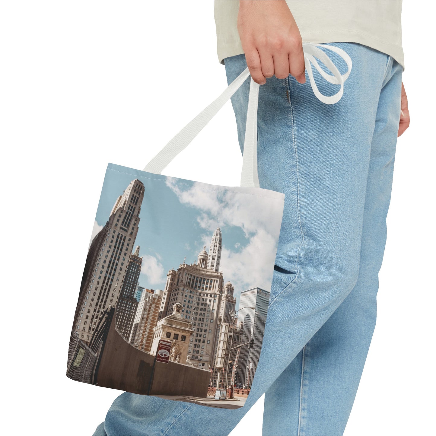 Canvas Bag with City Prints