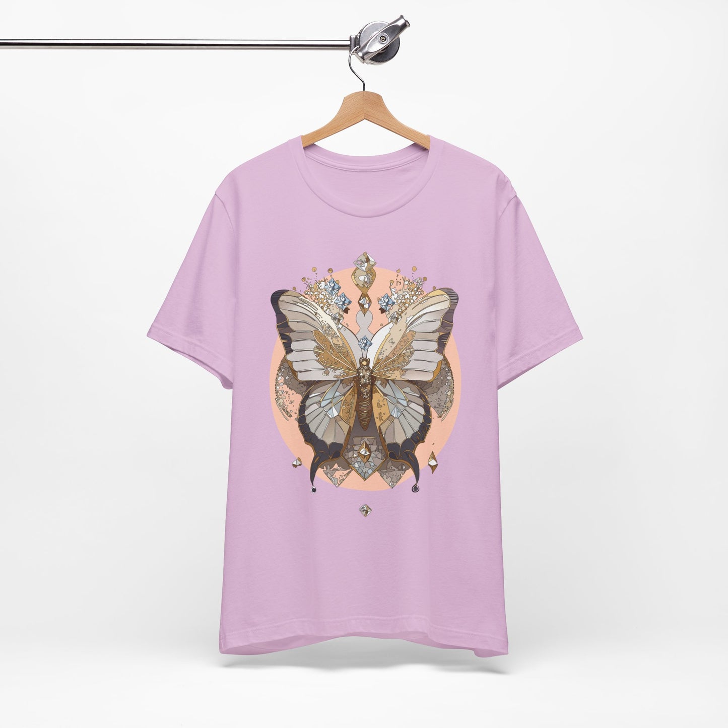 Butterfly Shirt, Shirt with Butterfly, Tee Shirt with Antique Butterfly