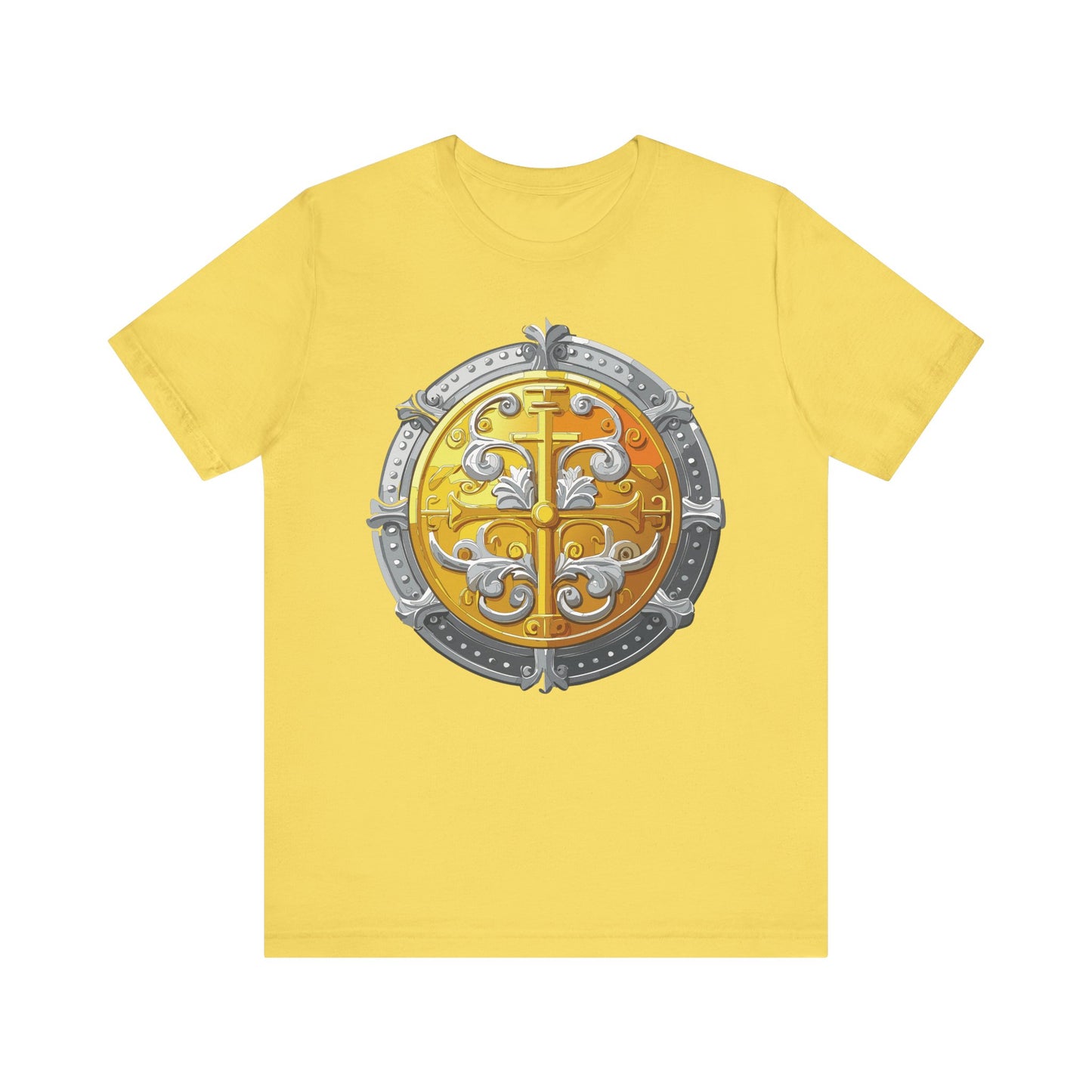 Coin Shirt, Shirt with Coin, Tee Shirt with Gold Coin, Shirt with Antique Coin