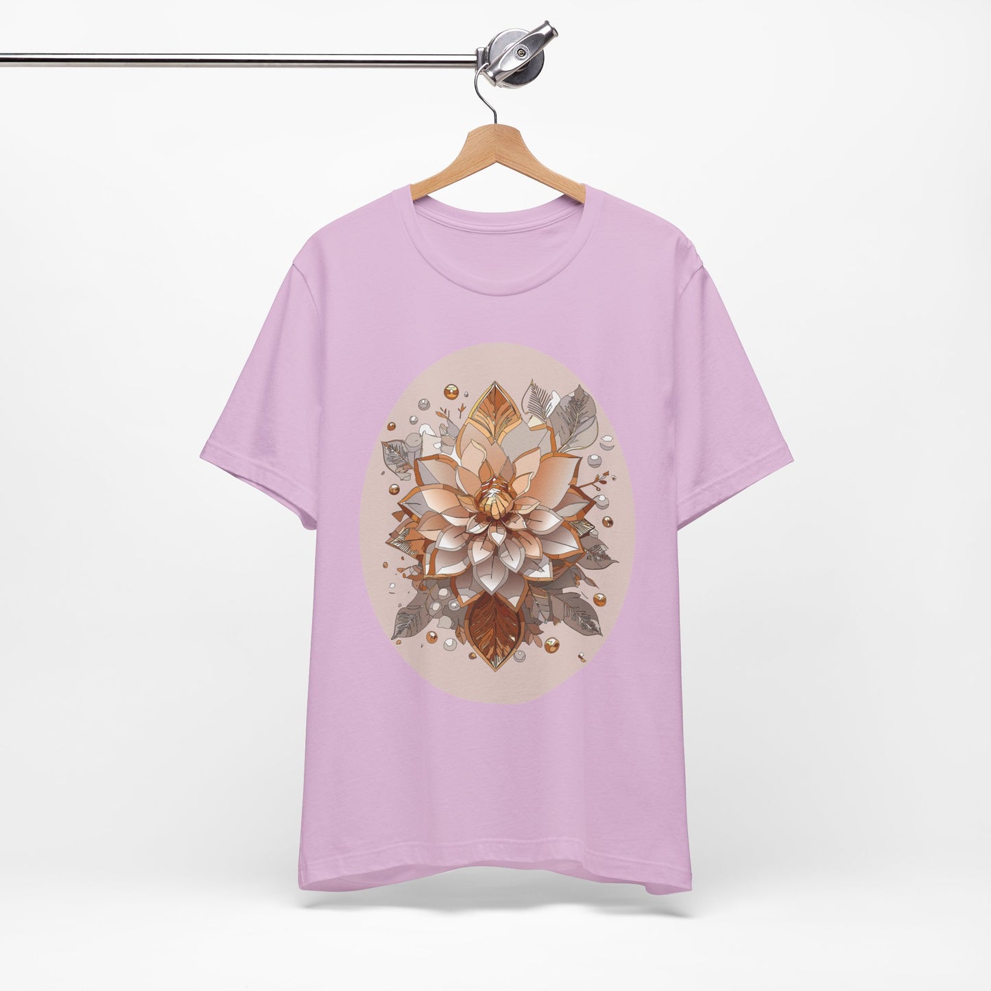 Floral Shirt, Flower Shirt, Tee Shirt with Antique Flower