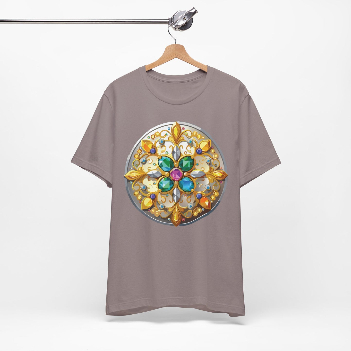 Medallion Shirt, Shirt with Medallion, Tee Shirt with Medal