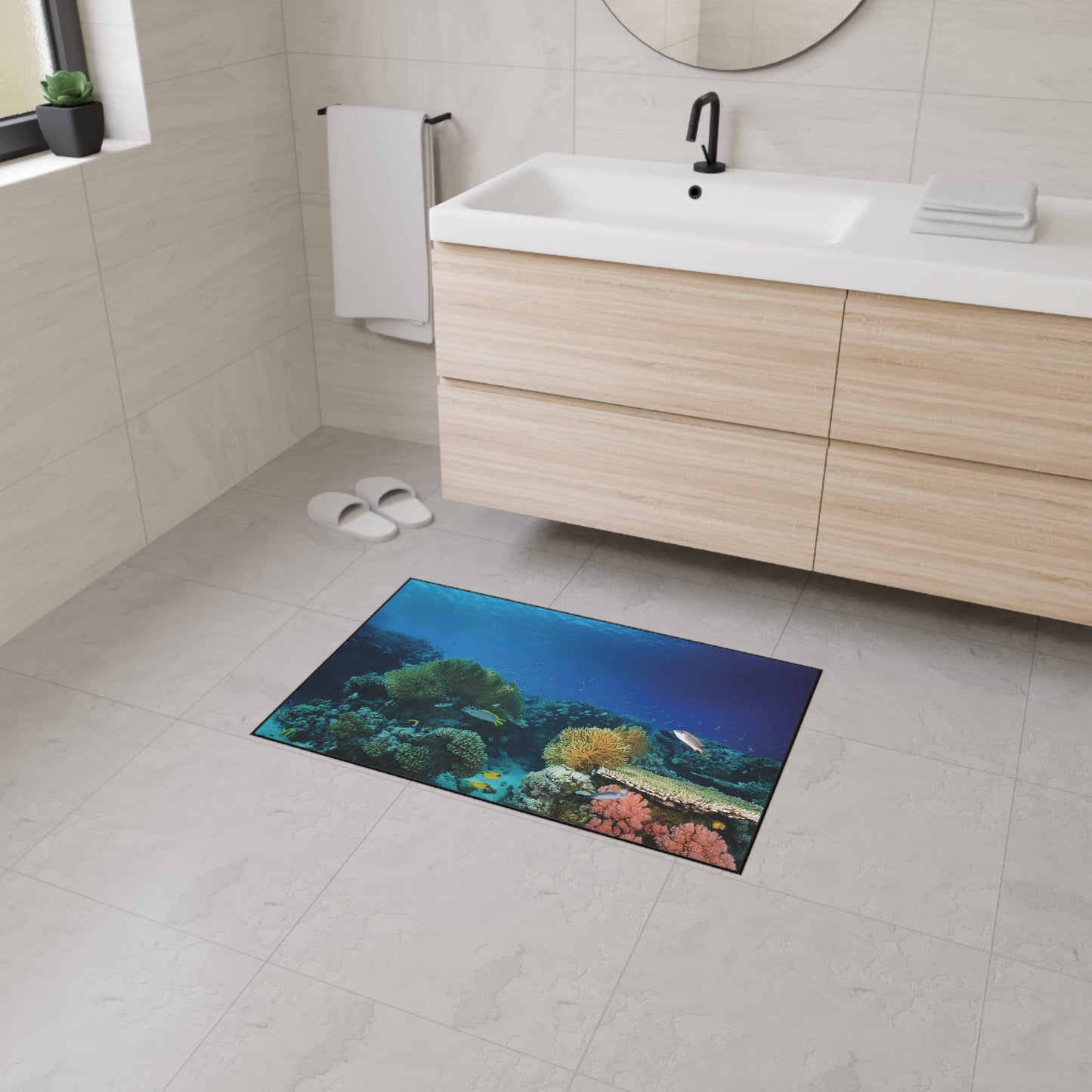 Heavy Duty Floor Mat - Deep Ocean