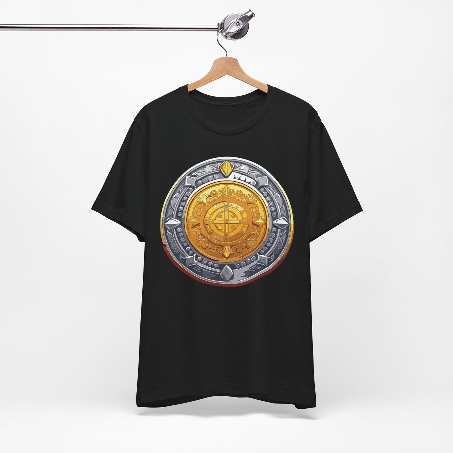 Coin Shirt, Shirt with Coin, Tee Shirt with Gold Coin, Shirt with Antique Coin