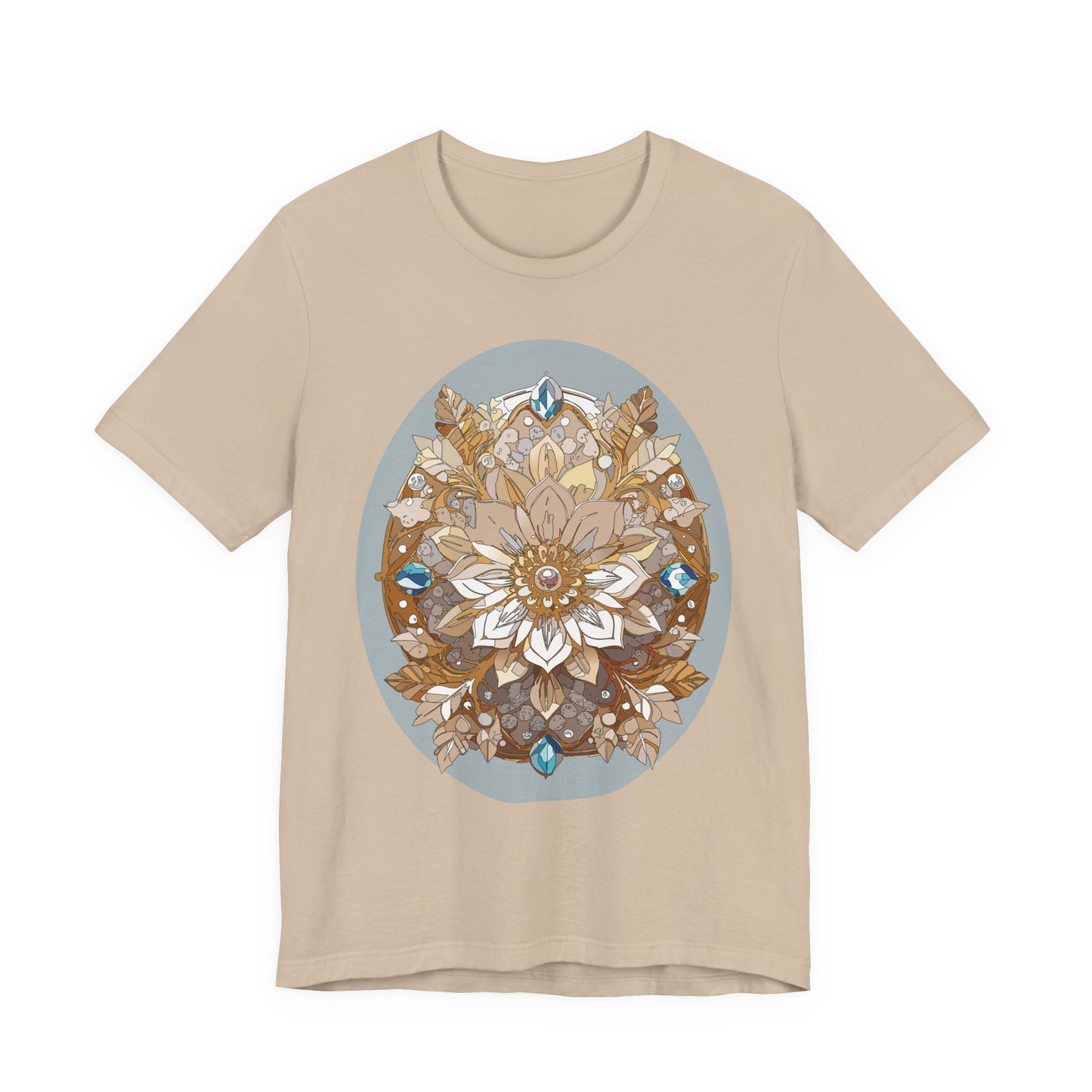 Floral Shirt, Flower Shirt, Tee Shirt with Antique Flower