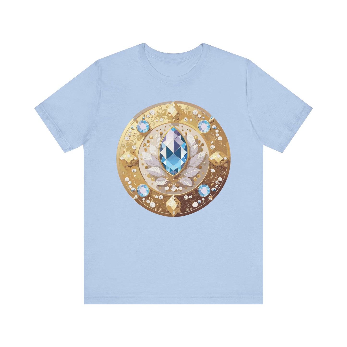 Medallion Shirt, Shirt with Medallion, Tee Shirt with Medal
