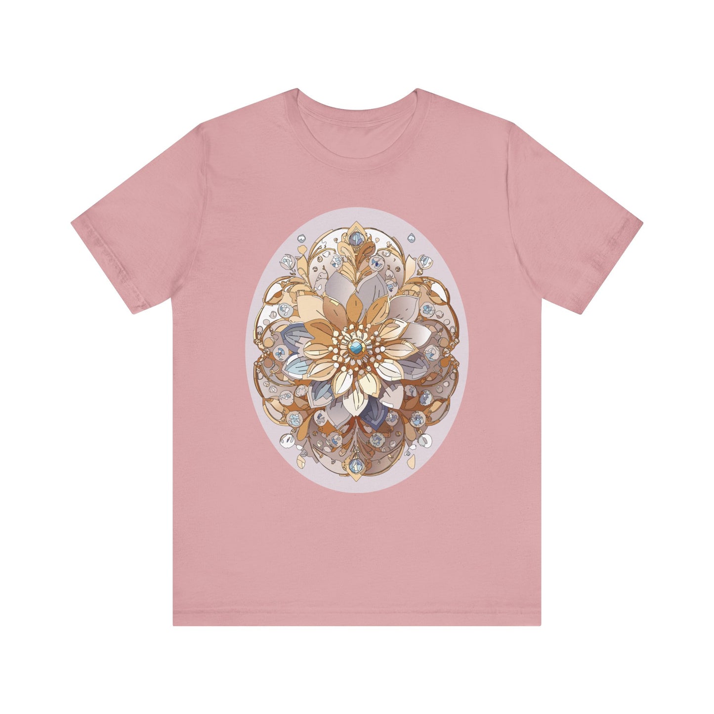 Floral Shirt, Flower Shirt, Tee Shirt with Antique Flower