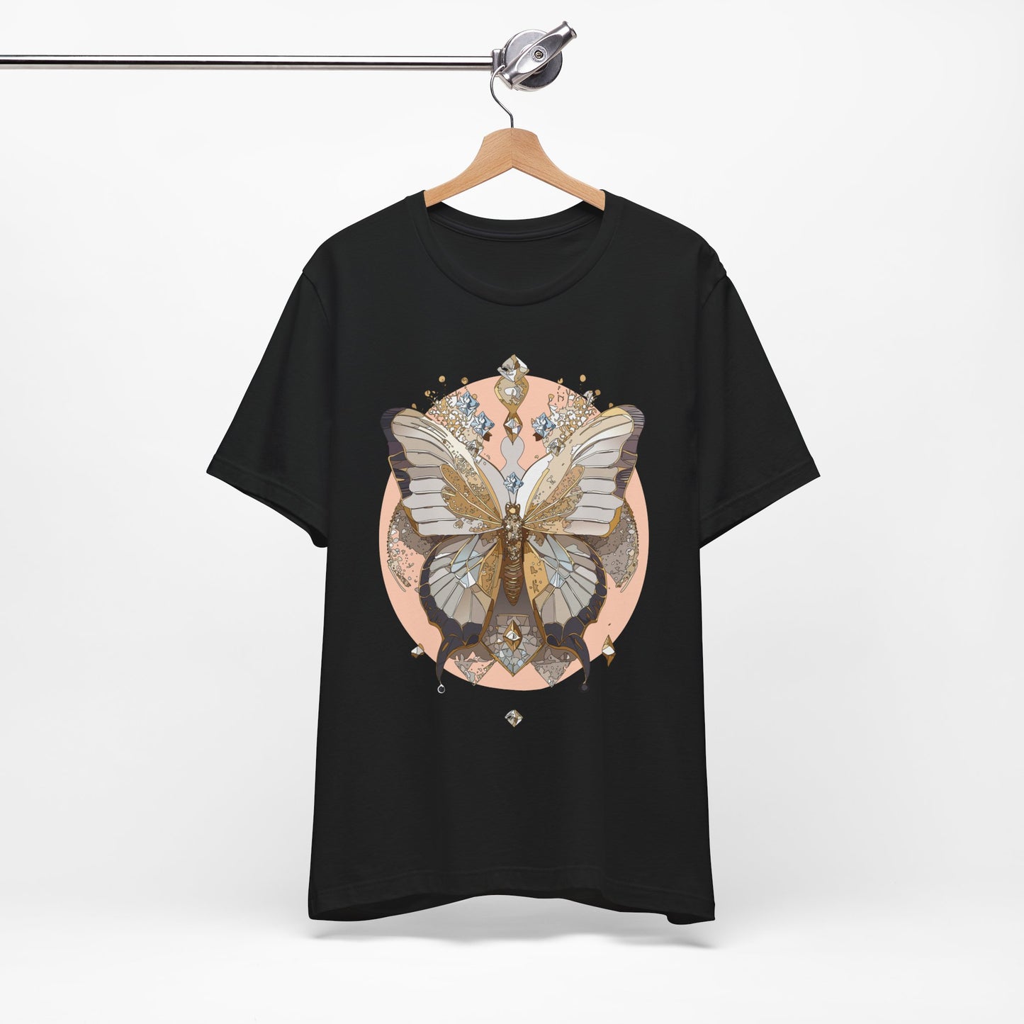 Butterfly Shirt, Shirt with Butterfly, Tee Shirt with Antique Butterfly