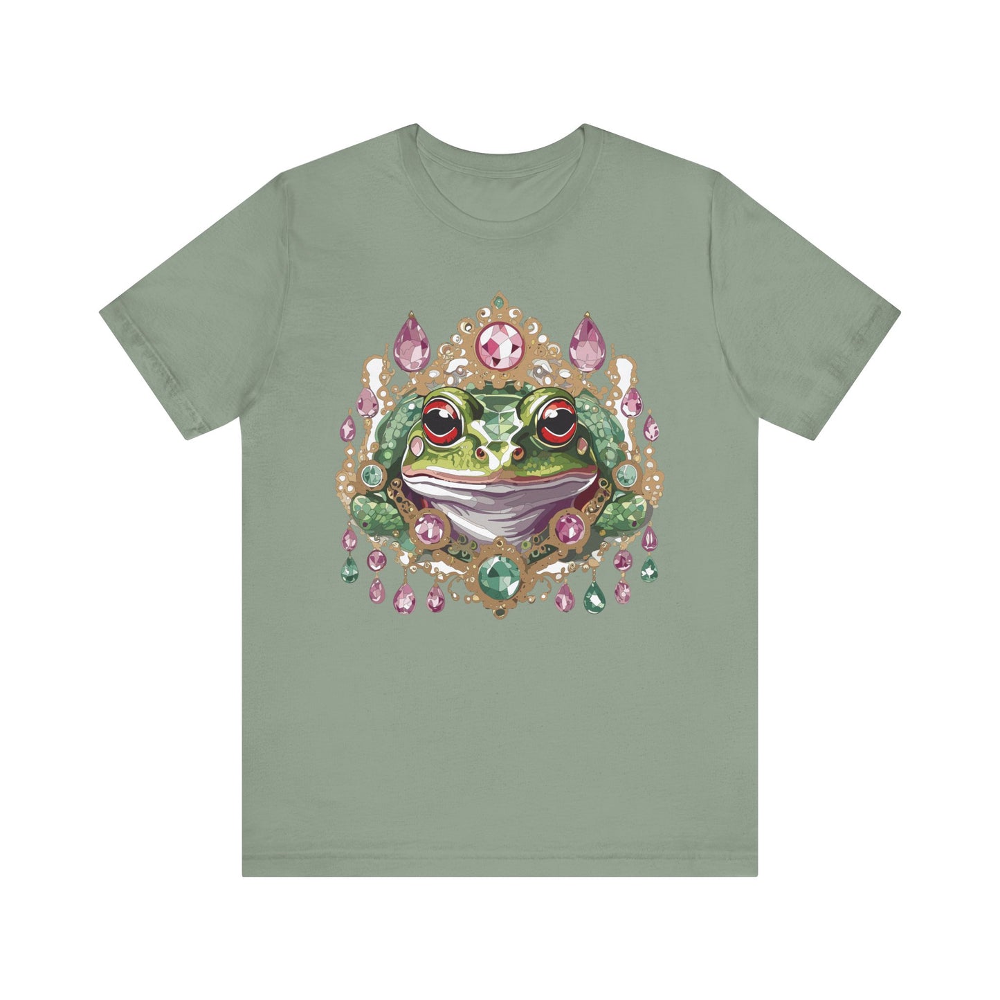 Animal Shirt, Shirt with Animal, Tee Shirt with Gold Animal Medal, Shirt with Antique Animal Medallion