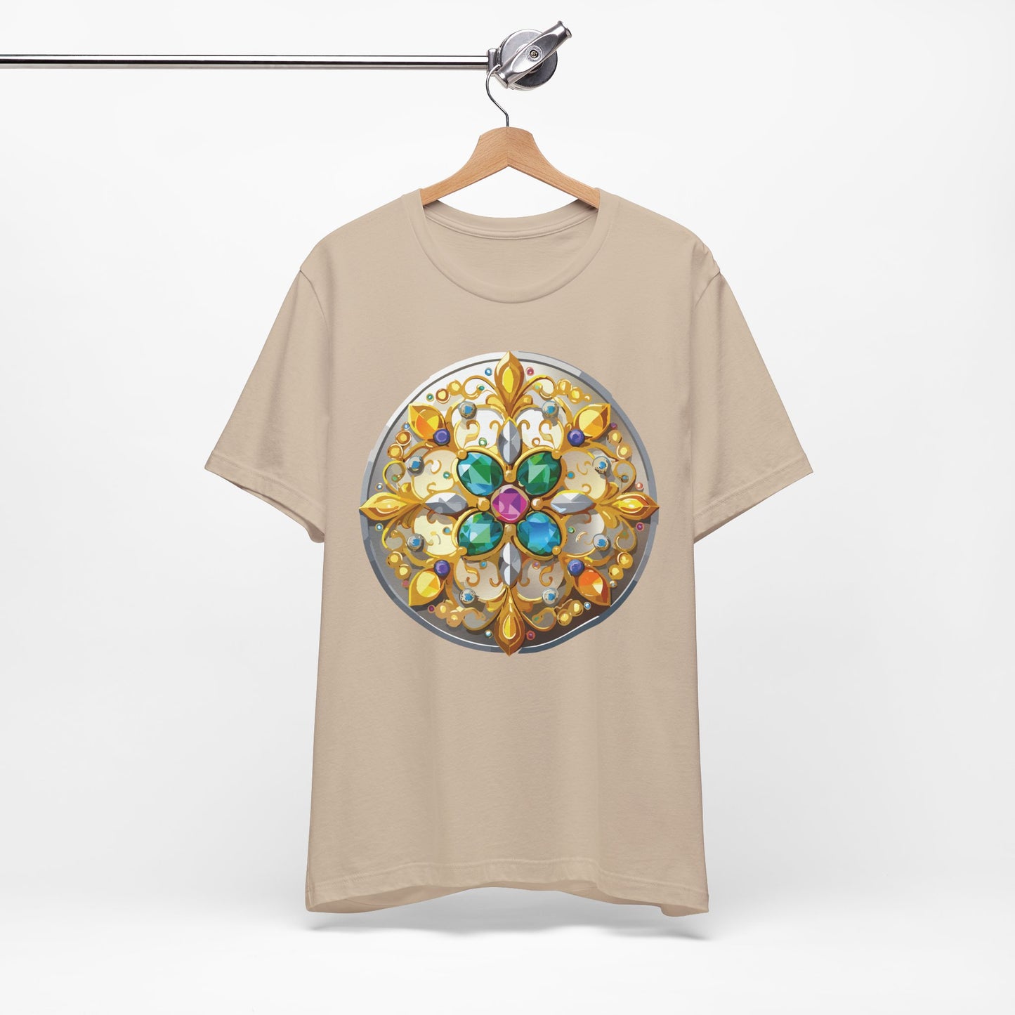 Medallion Shirt, Shirt with Medallion, Tee Shirt with Medal
