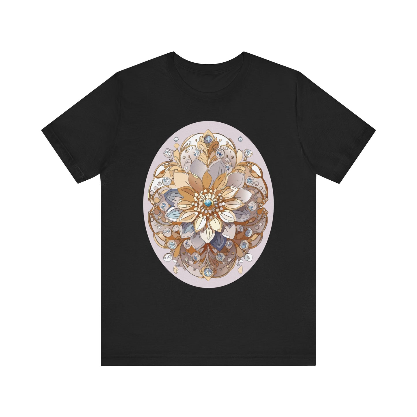 Floral Shirt, Flower Shirt, Tee Shirt with Antique Flower