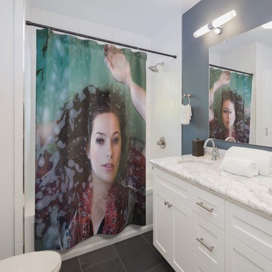 Woman Shower Curtain