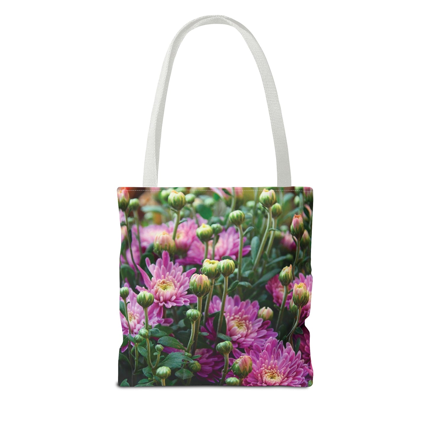 Canvas Bag with Floral Prints