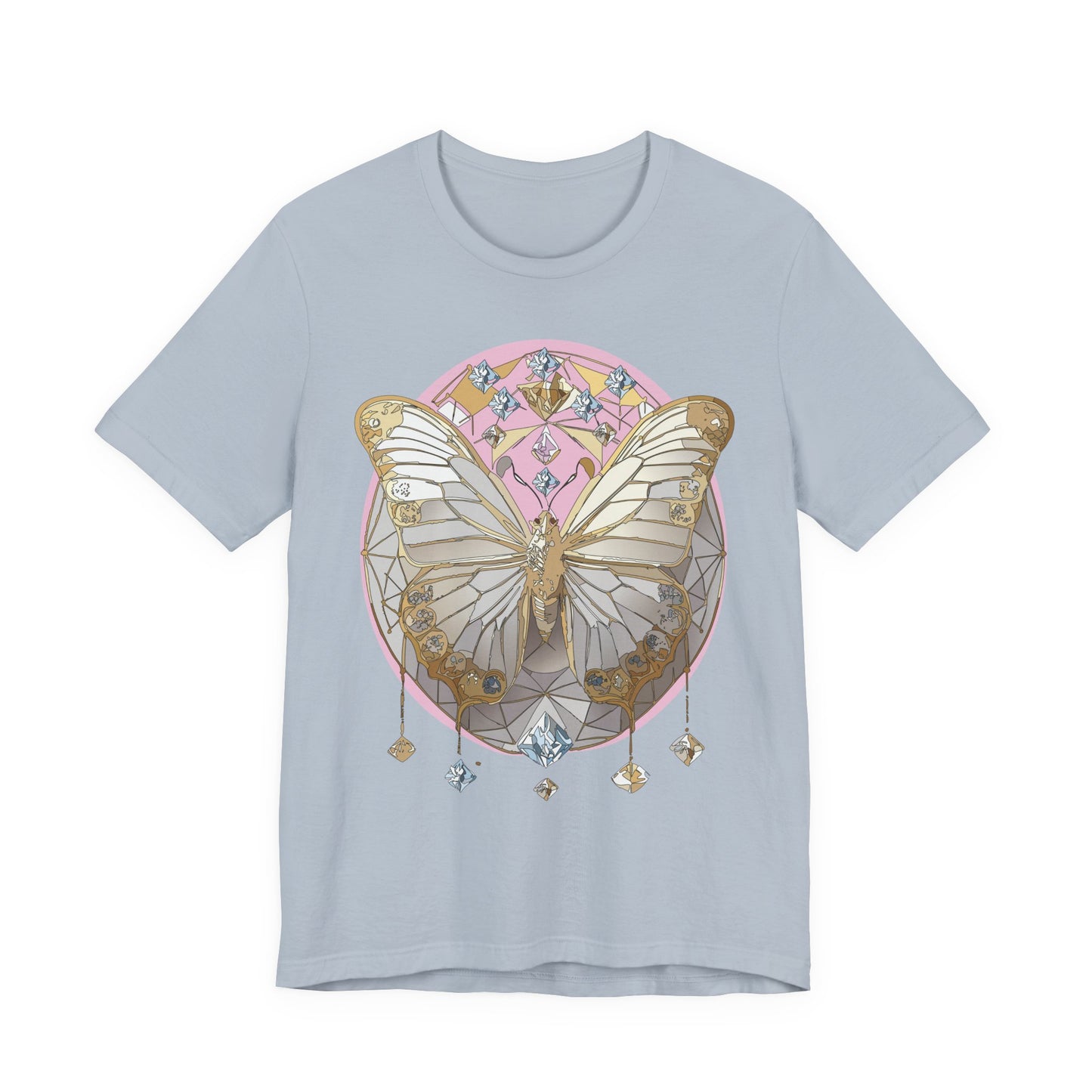Butterfly Shirt, Shirt with Butterfly, Tee Shirt with Antique Butterfly