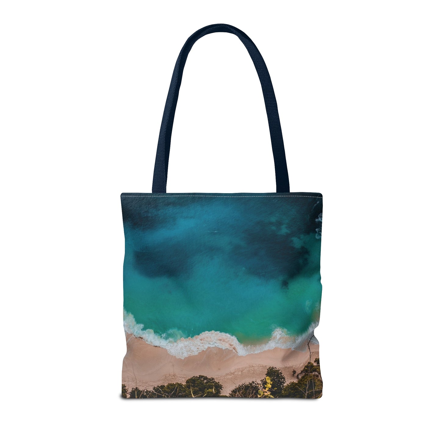 Canvas Bag with Beach Prints