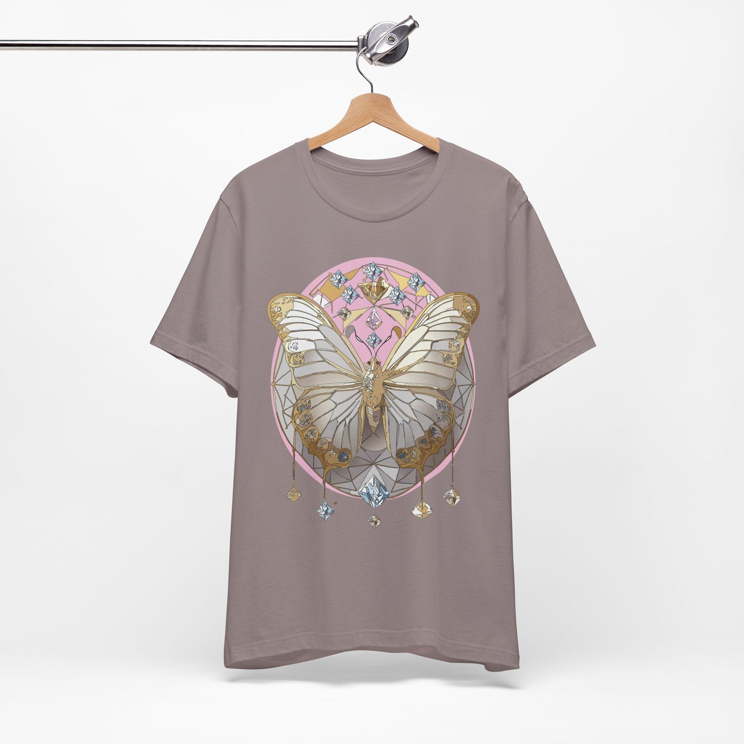 Butterfly Shirt, Shirt with Butterfly, Tee Shirt with Antique Butterfly