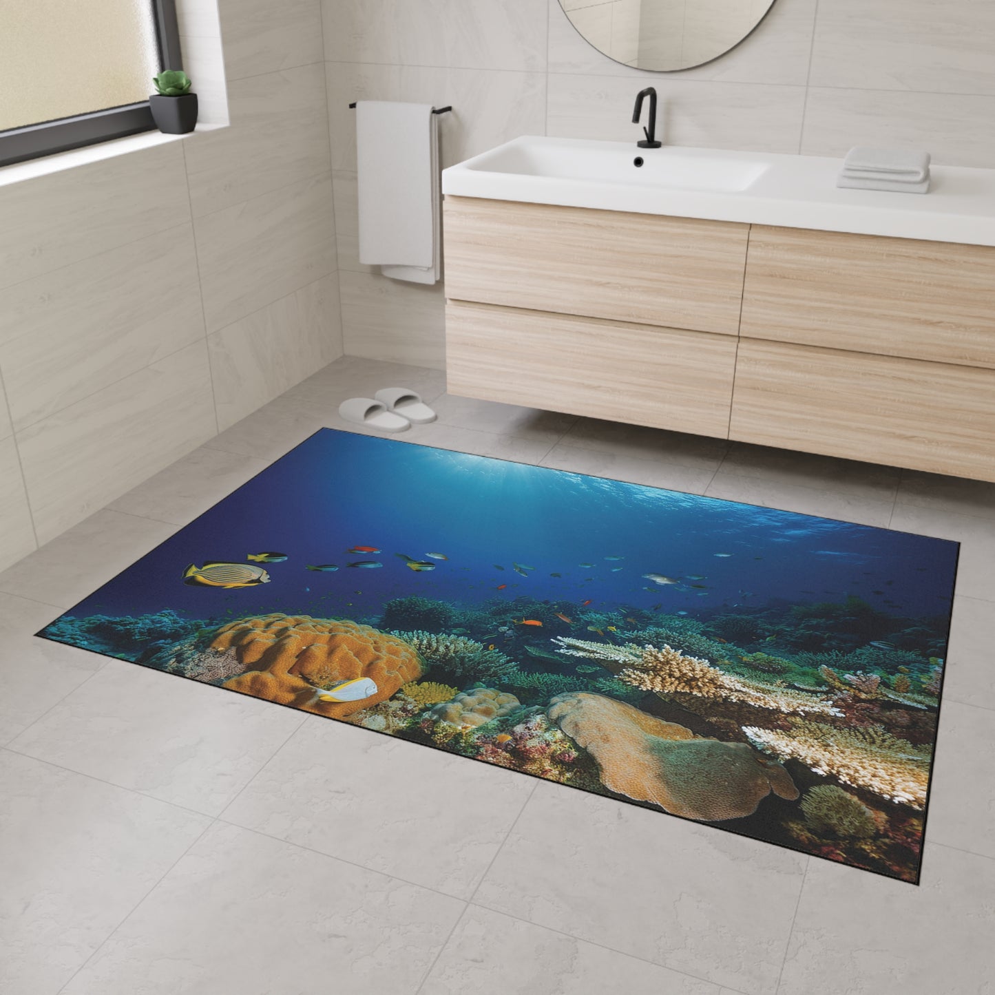 Heavy Duty Floor Mat - Deep Ocean