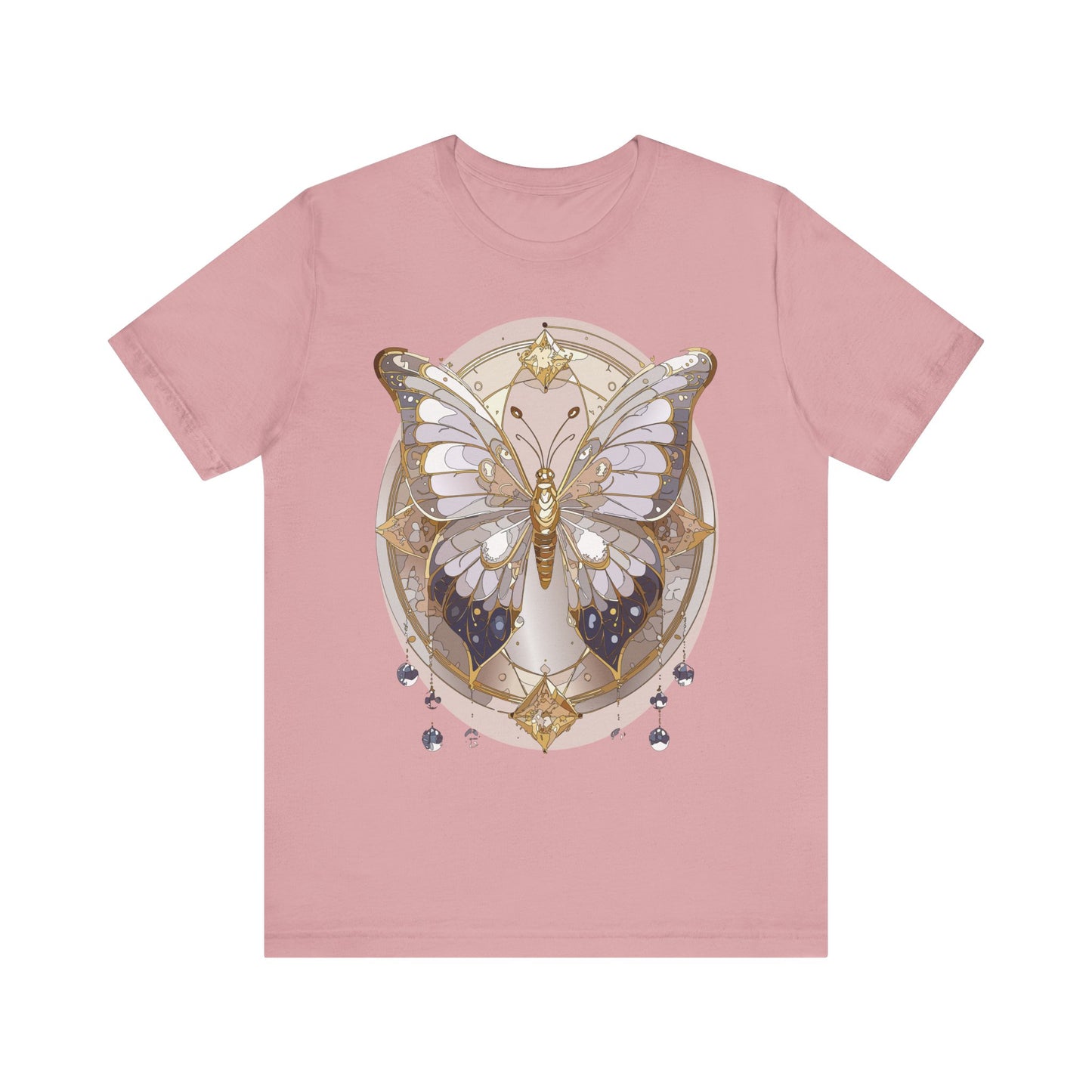 Butterfly Shirt, Shirt with Butterfly, Tee Shirt with Antique Butterfly