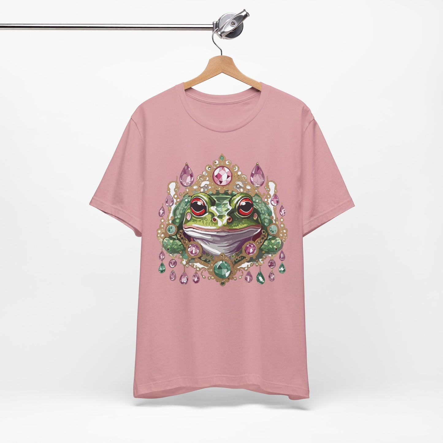Animal Shirt, Shirt with Animal, Tee Shirt with Gold Animal Medal, Shirt with Antique Animal Medallion
