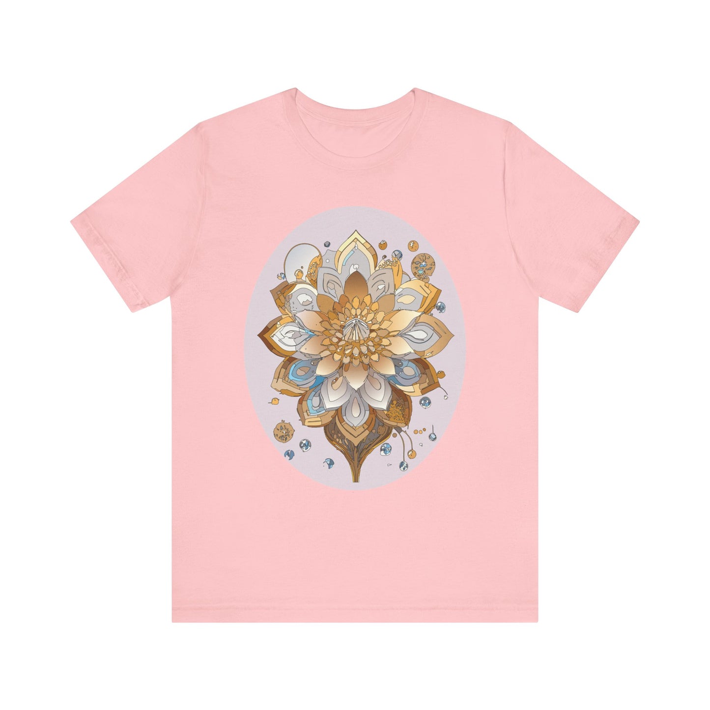 Floral Shirt, Flower Shirt, Tee Shirt with Antique Flower