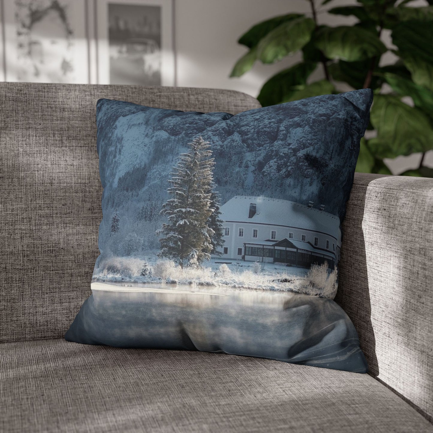 Landscape Pillow Cover