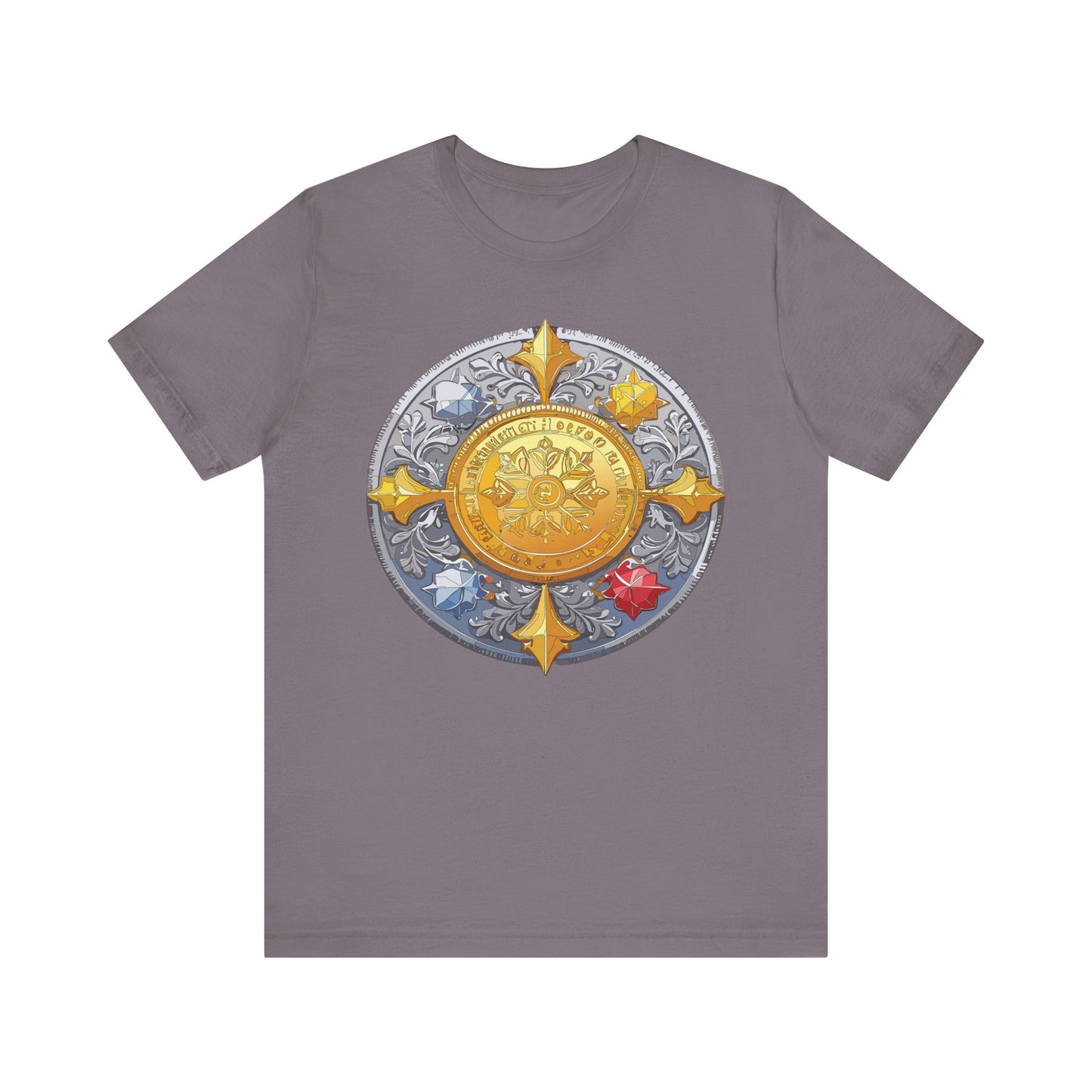 Coin Shirt, Shirt with Coin, Tee Shirt with Gold Coin, Shirt with Antique Coin