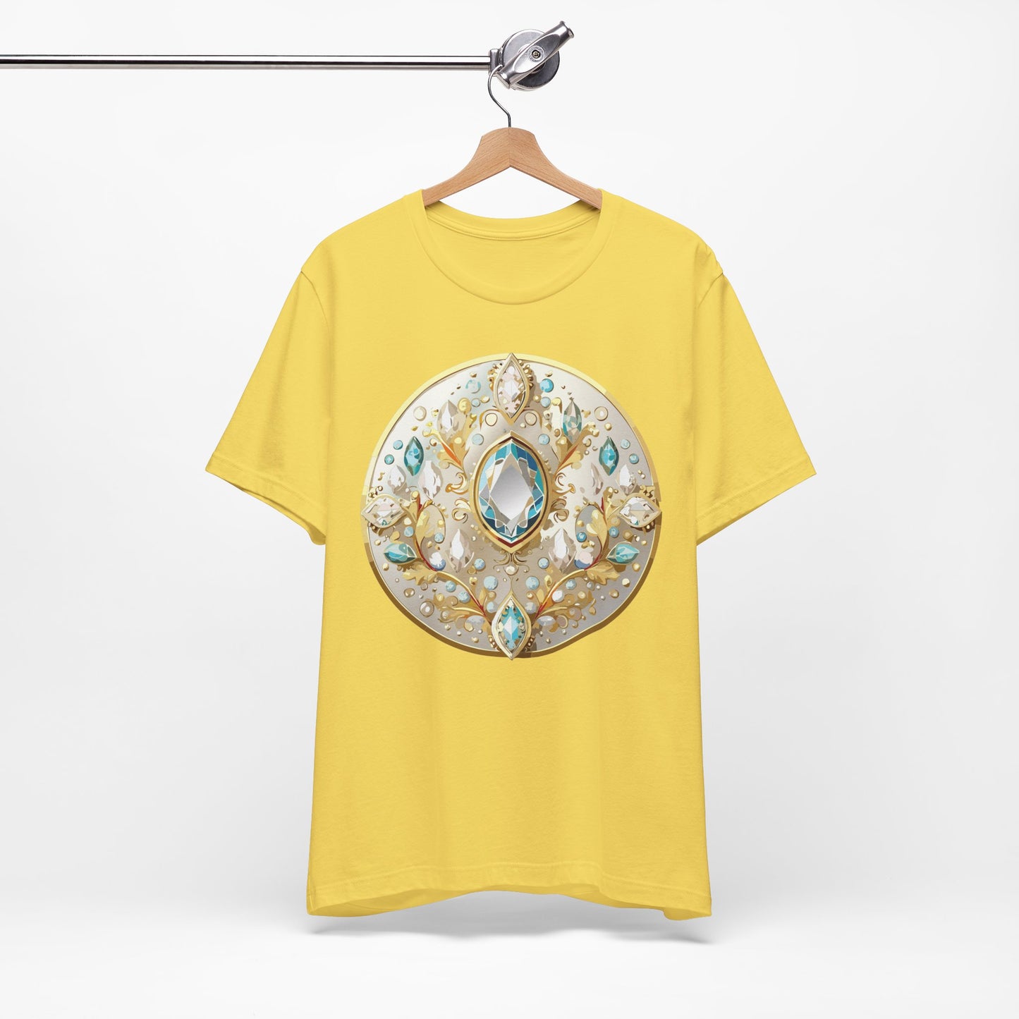 Medallion Shirt, Shirt with Medallion, Tee Shirt with Medal