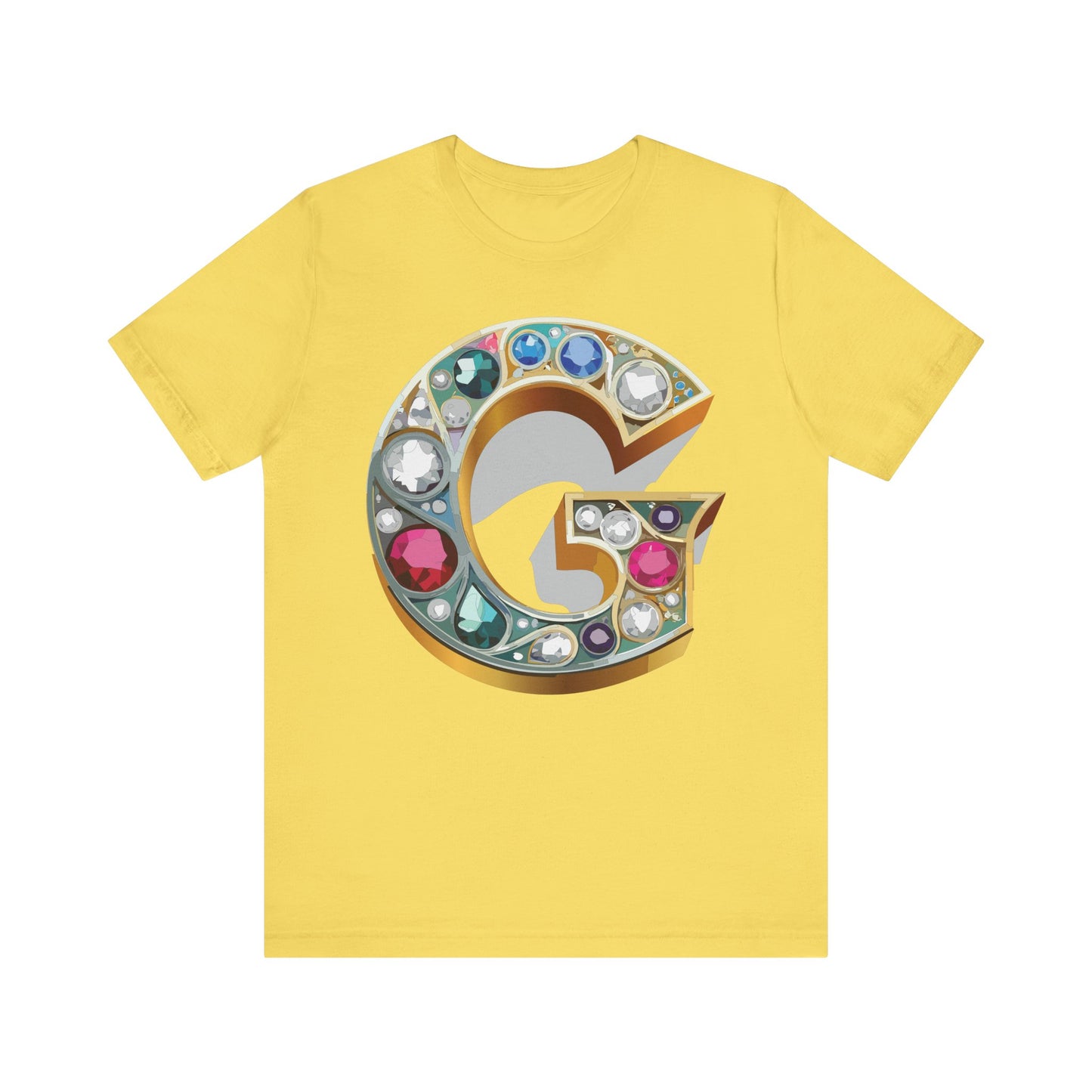 Letter Shirt, Shirt with Letters, Tee Shirt with Gold Letter, Shirt with Antique Letters