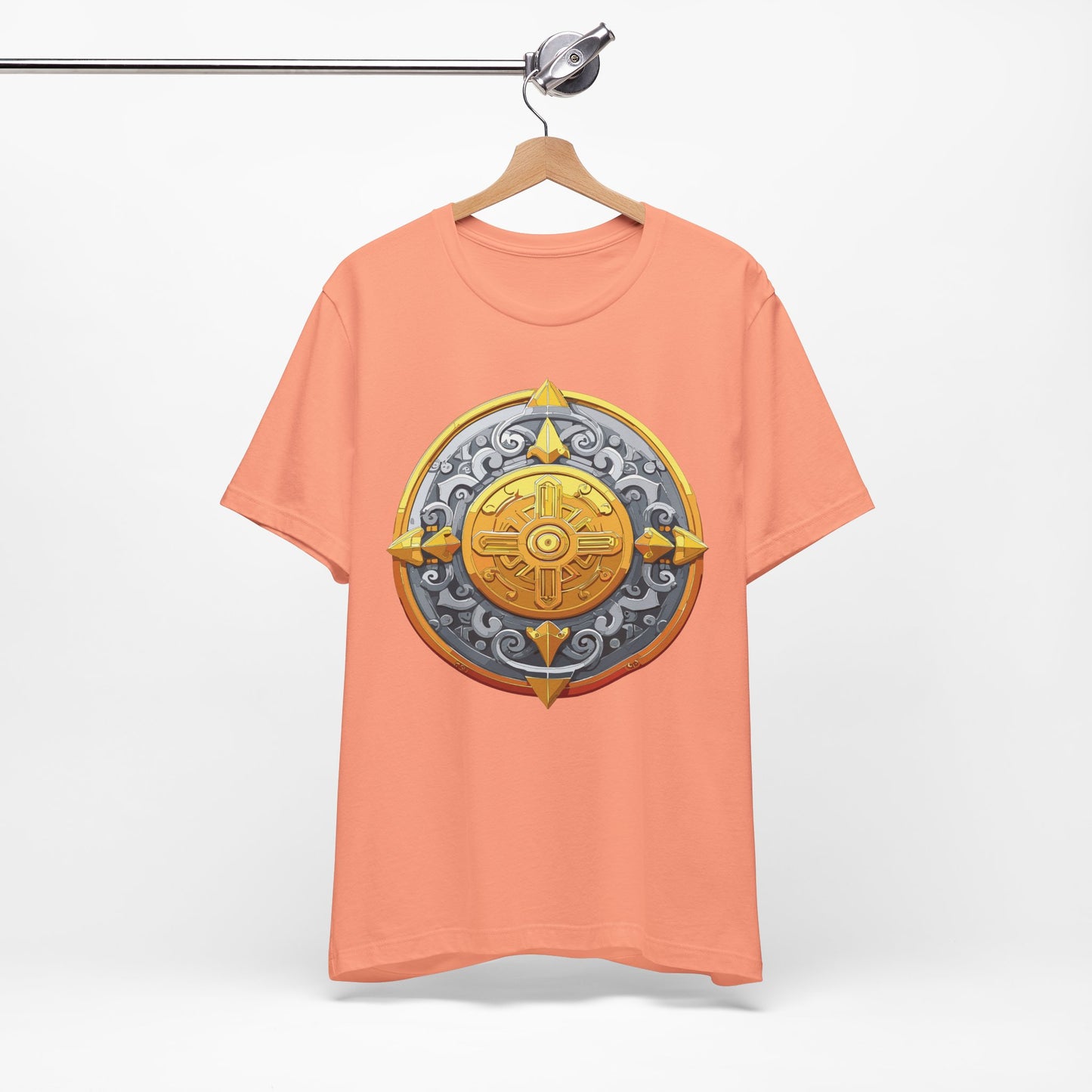 Coin Shirt, Shirt with Coin, Tee Shirt with Gold Coin, Shirt with Antique Coin