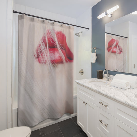 Woman Shower Curtain
