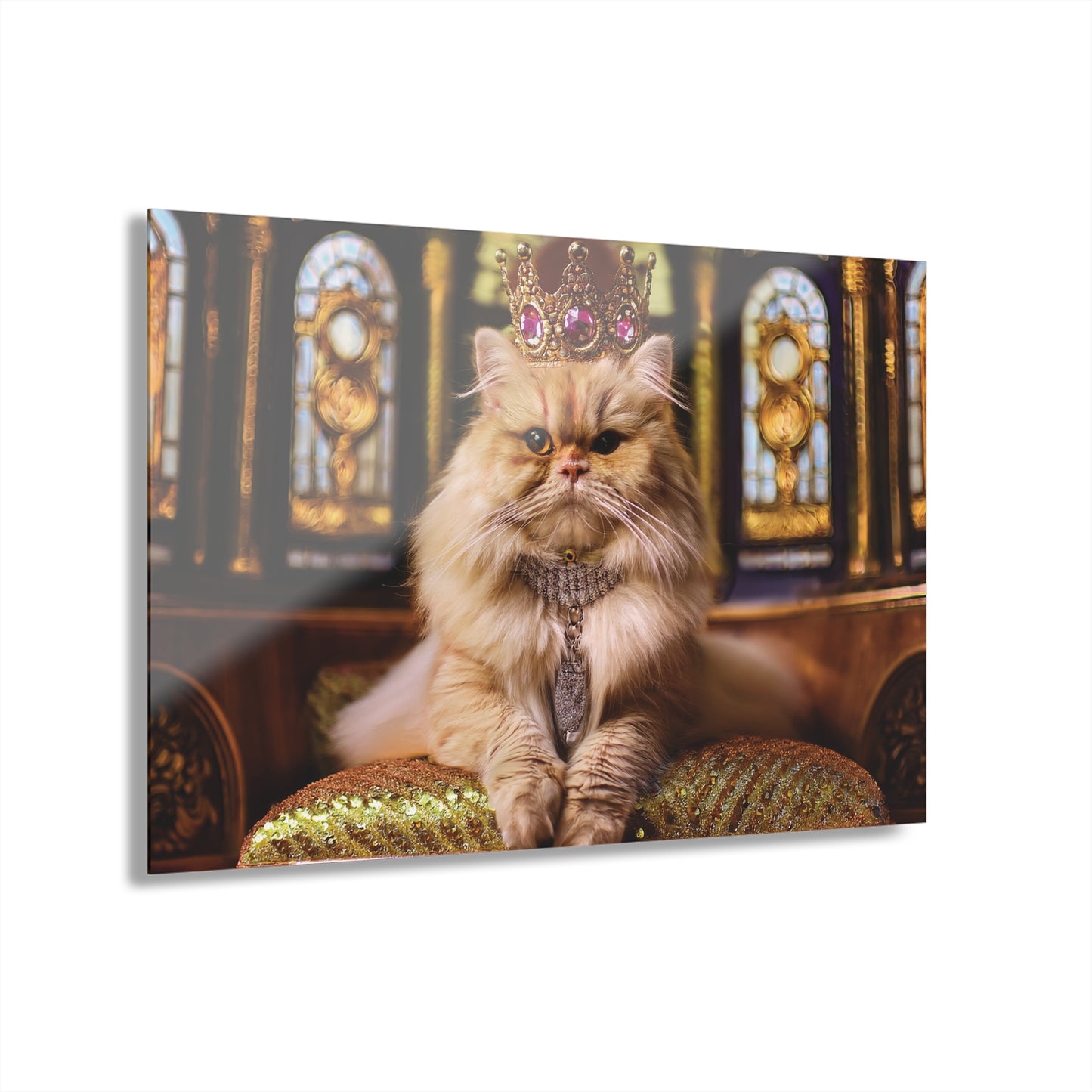 Crown Cat Wall Decor, Wall Art Decor with Animals 3
