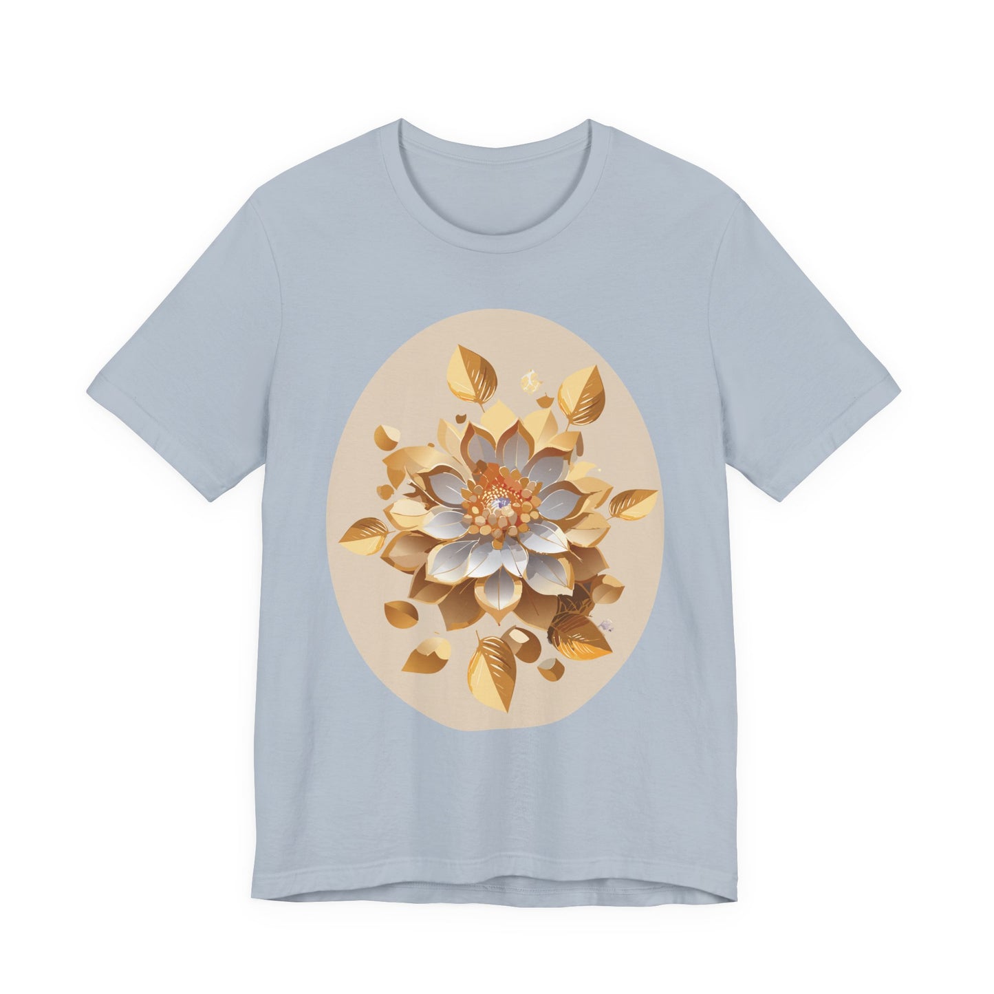 Floral Shirt, Flower Shirt, Tee Shirt with Antique Flower