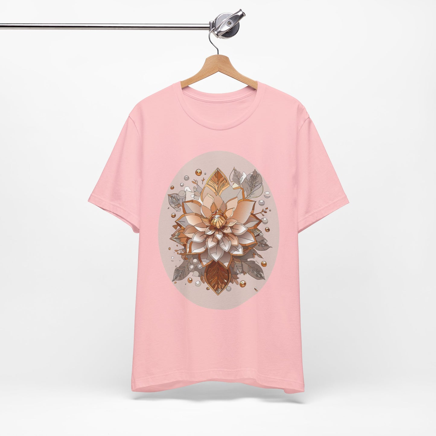 Floral Shirt, Flower Shirt, Tee Shirt with Antique Flower