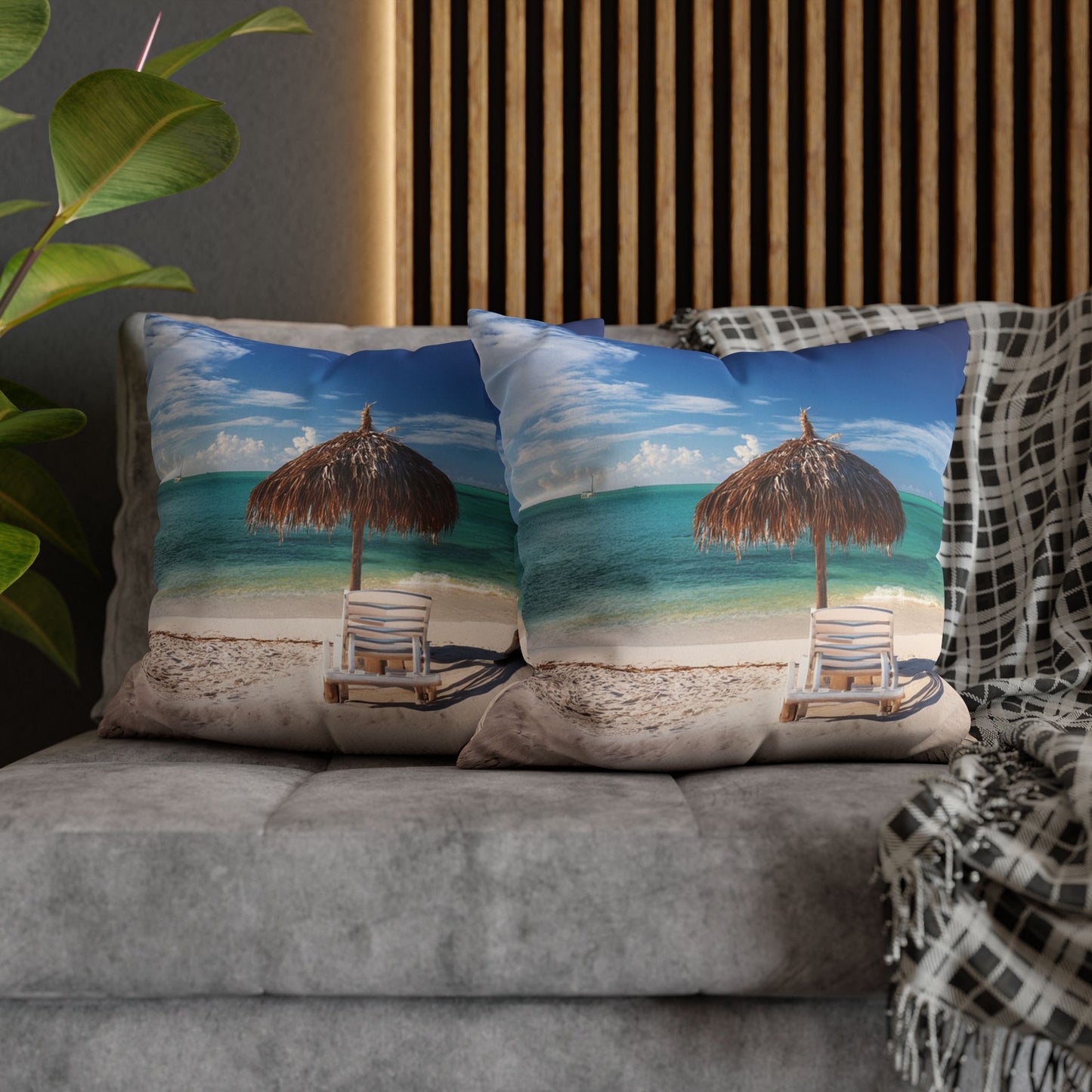 Beach Pillow Case