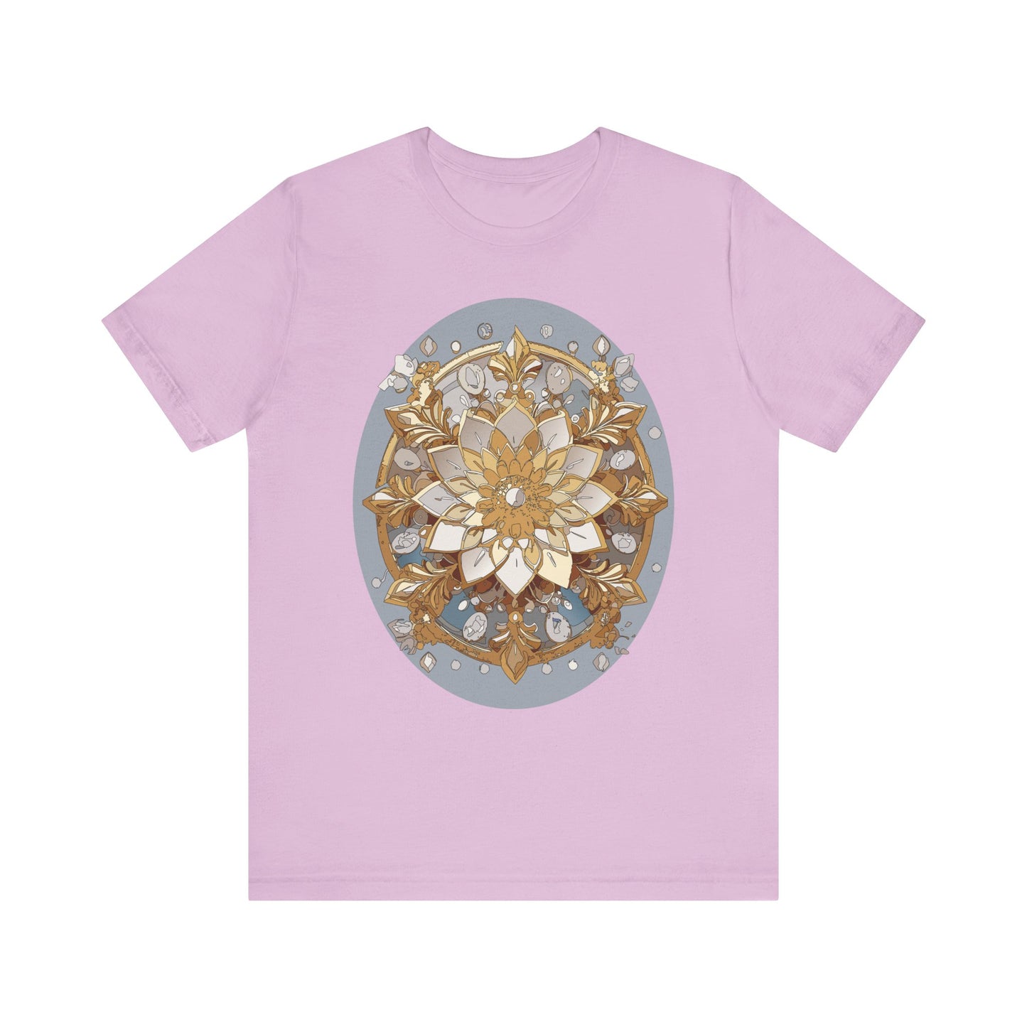 Floral Shirt, Flower Shirt, Tee Shirt with Antique Flower