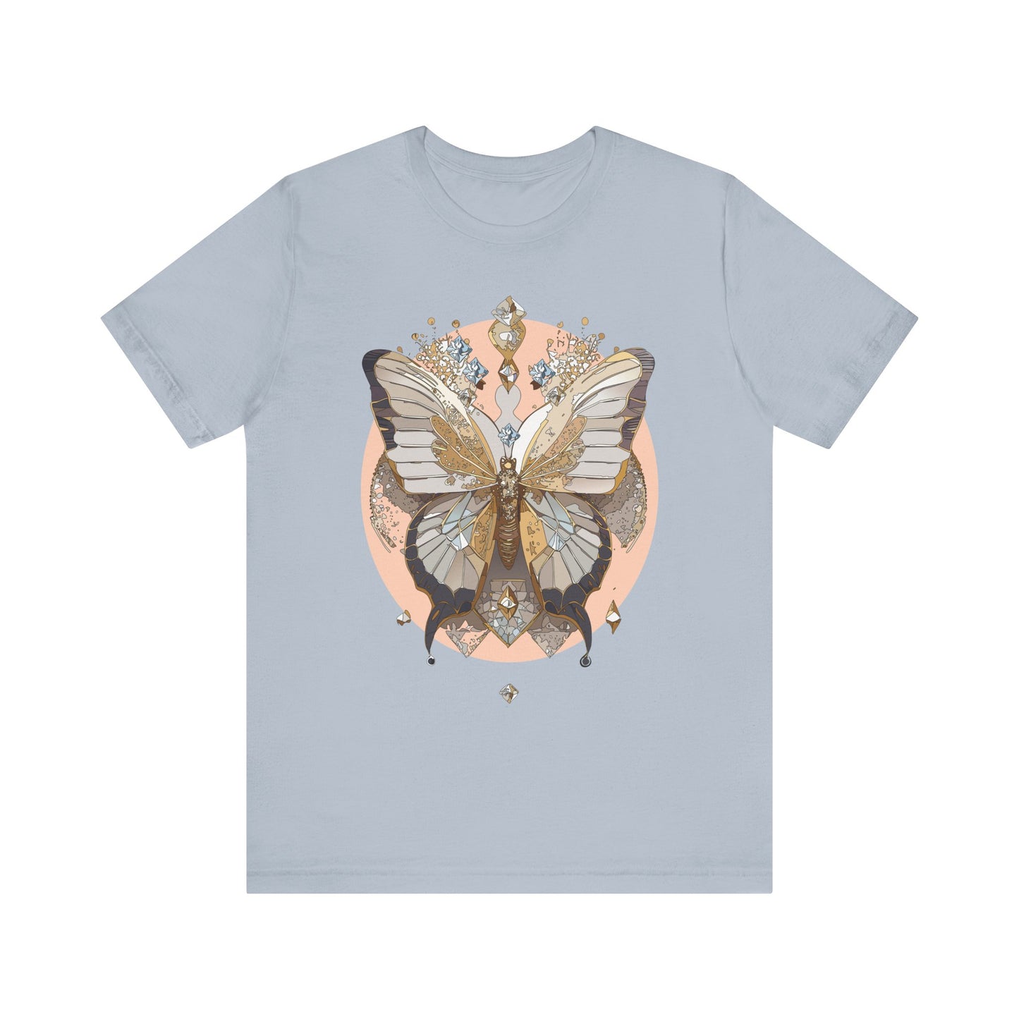 Butterfly Shirt, Shirt with Butterfly, Tee Shirt with Antique Butterfly