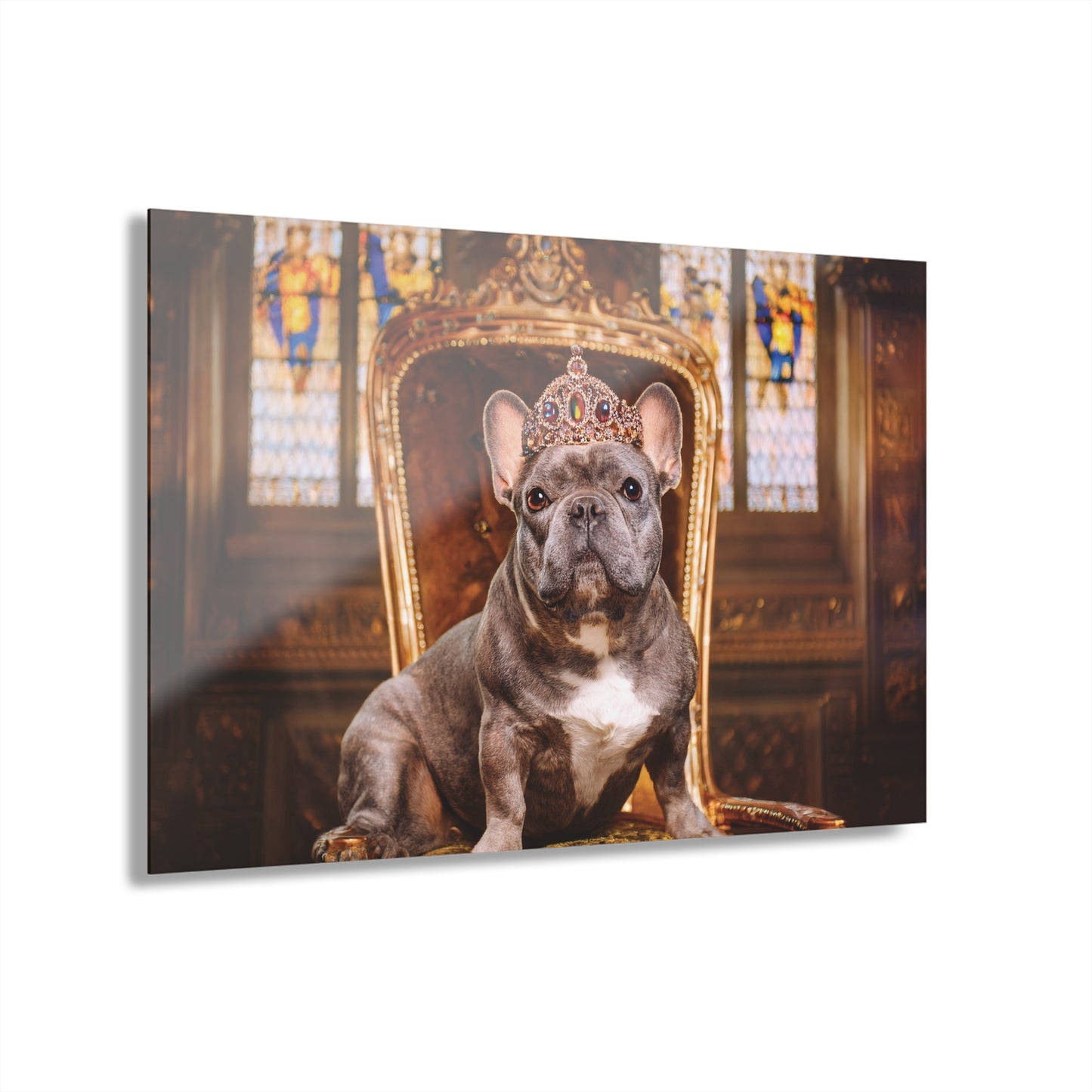 Crown Dog Wall Decor, Wall Art Decor with Animals 3