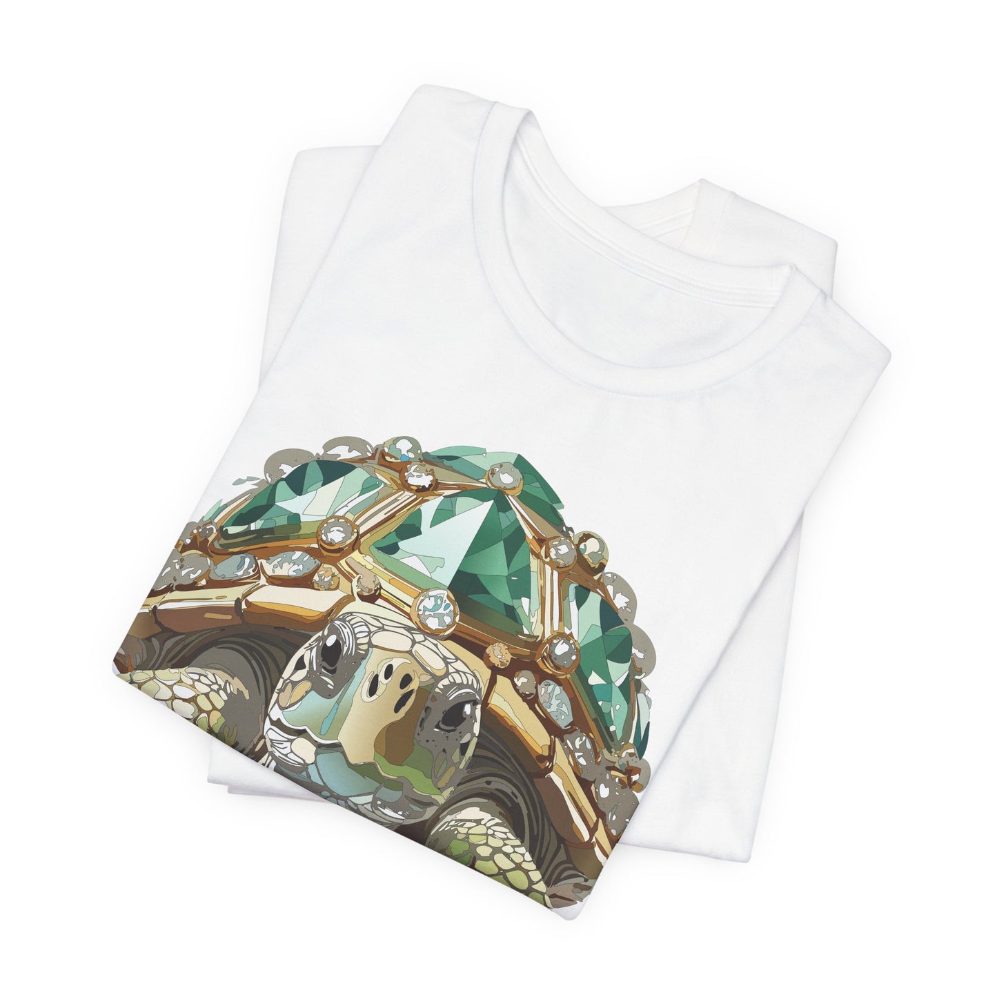 Animal Shirt, Shirt with Animal, Tee Shirt with Gold Animal Medal, Shirt with Antique Animal Medallion