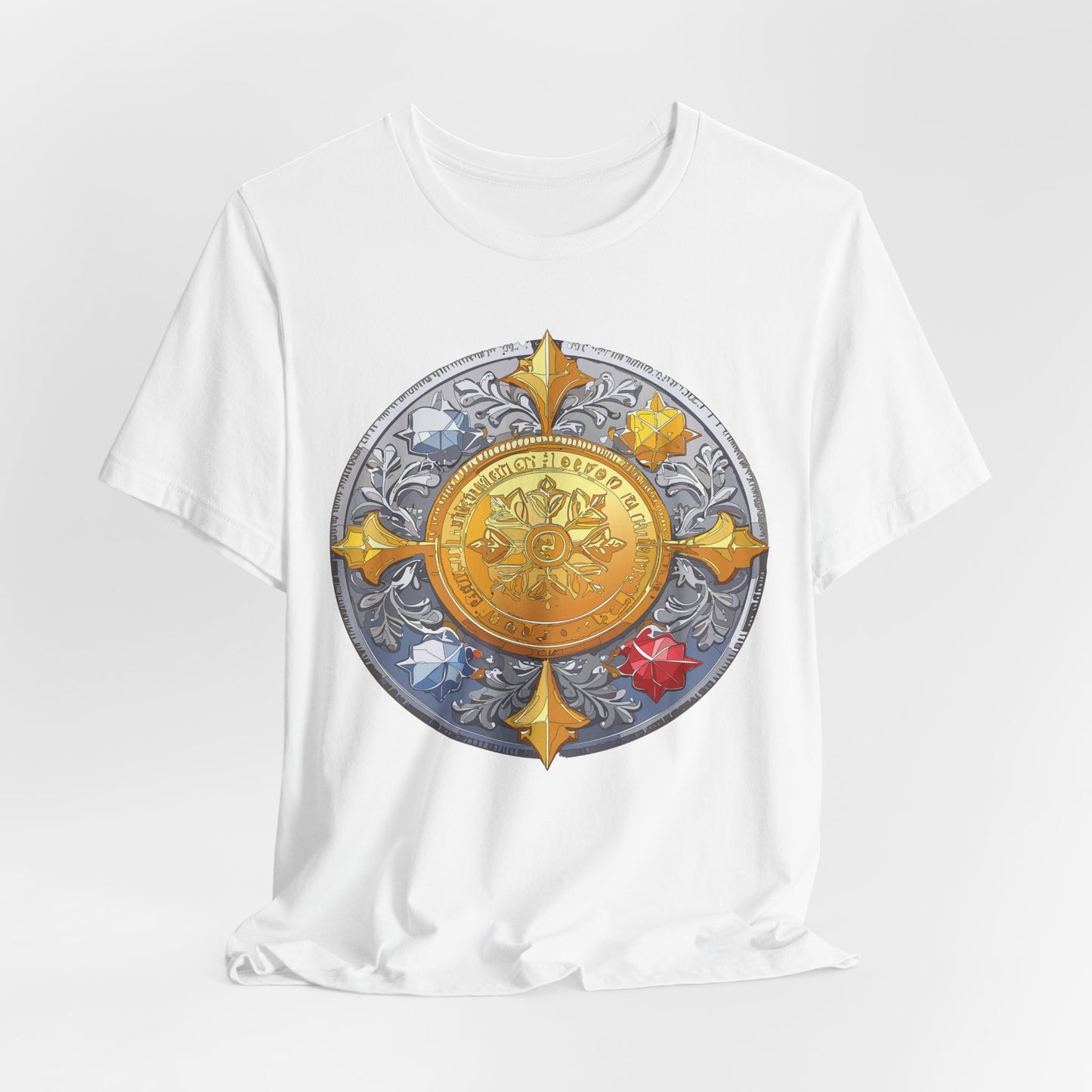 Coin Shirt, Shirt with Coin, Tee Shirt with Gold Coin, Shirt with Antique Coin