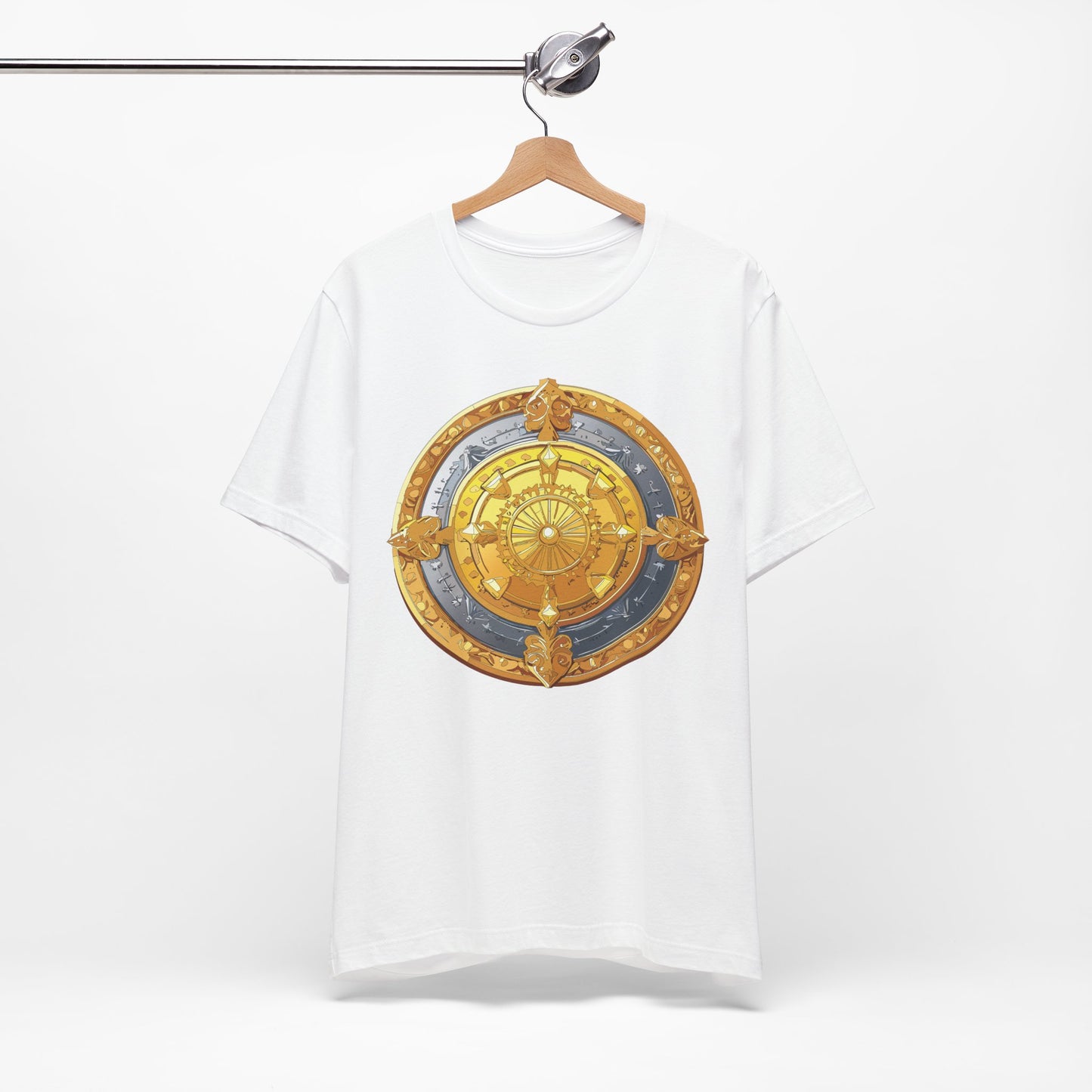 Coin Shirt, Shirt with Coin, Tee Shirt with Gold Coin, Shirt with Antique Coin