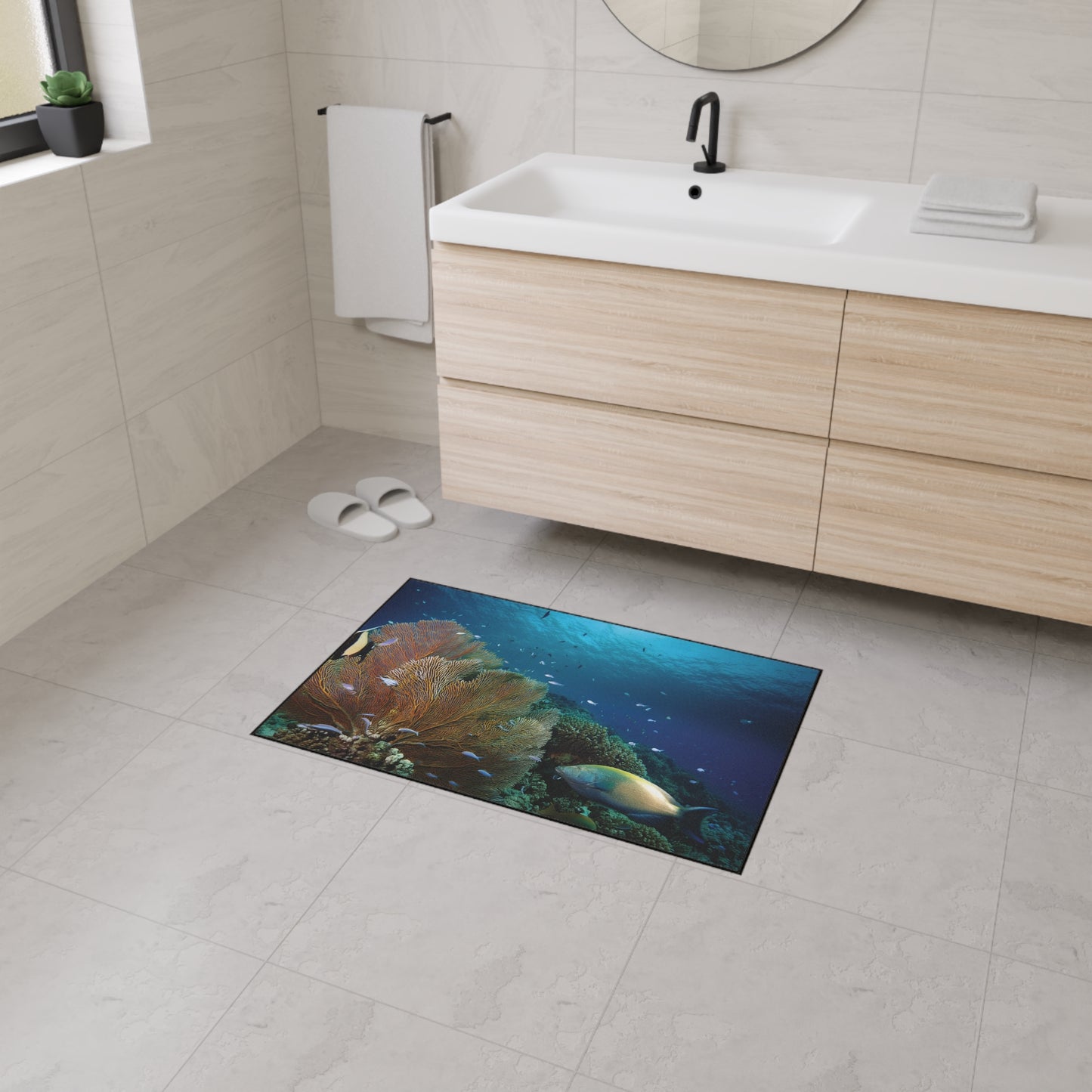 Heavy Duty Floor Mat -Deep Ocean